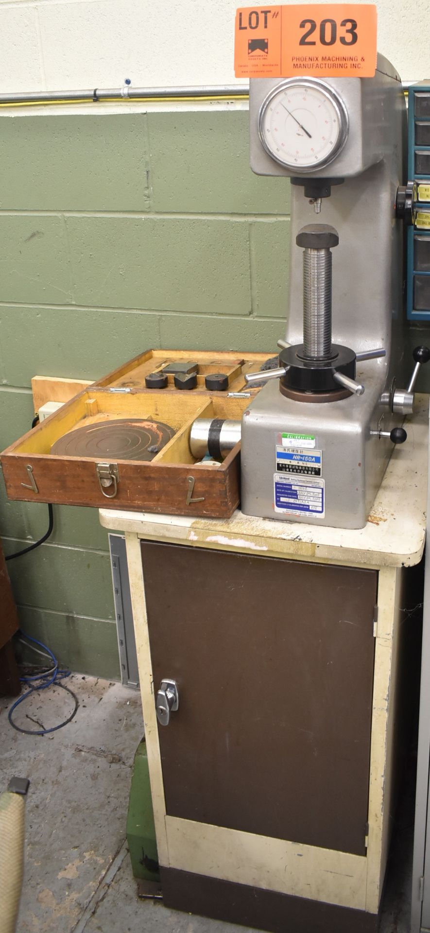 ROCKWELL HRA-150A DIAL-TYPE HARDNESS TESTER