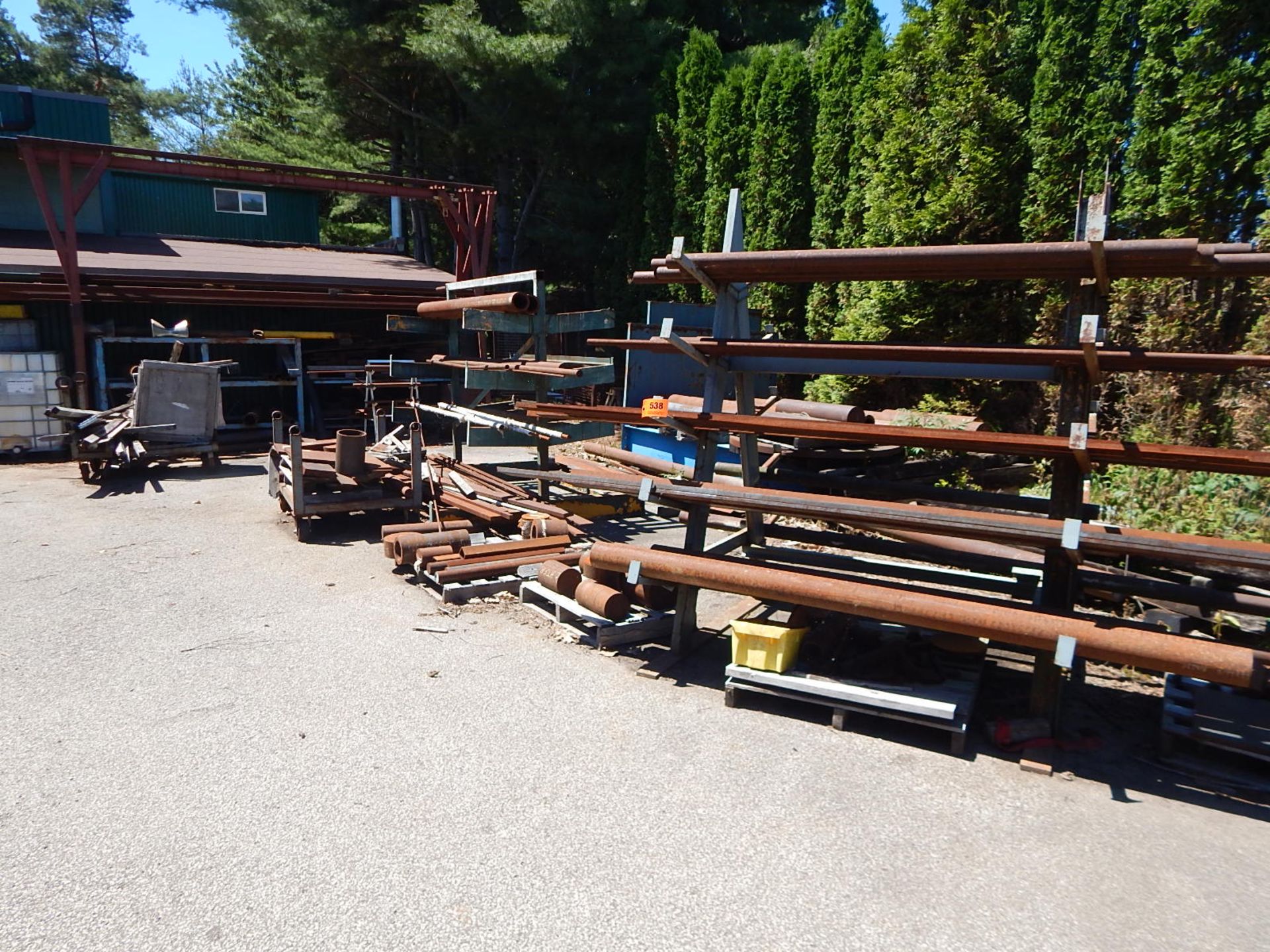 LOT/ SURPLUS MATERIAL AND RACKS - Image 2 of 11