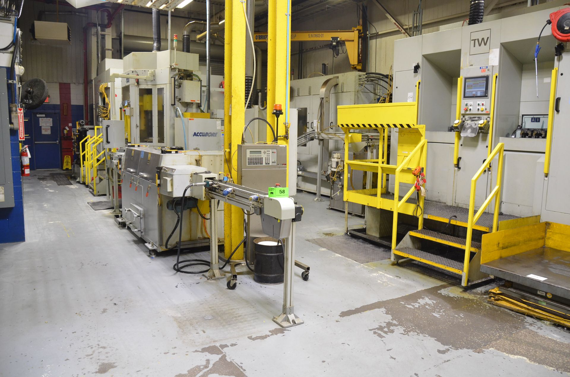 LOT/ COMPLETE LINE - BULK LOT - TRI-WAY (2016) LVL AUTOMOTIVE FLEXIBLE MANUFACTURING LINE - Image 2 of 12