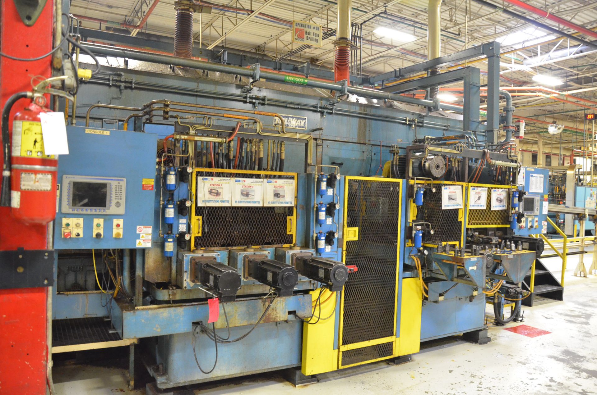 LOT/ COMPLETE LINE - BULK LOT - TRI-WAY L850 AUTOMOTIVE FLEXIBLE MANUFACTURING LINE CURRENTLY - Image 5 of 17