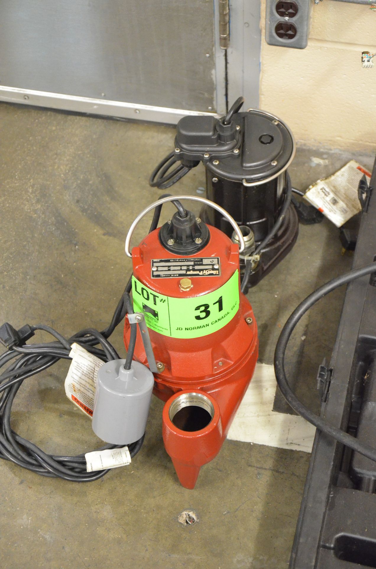 LOT/ ELECTRIC SUMP PUMPS