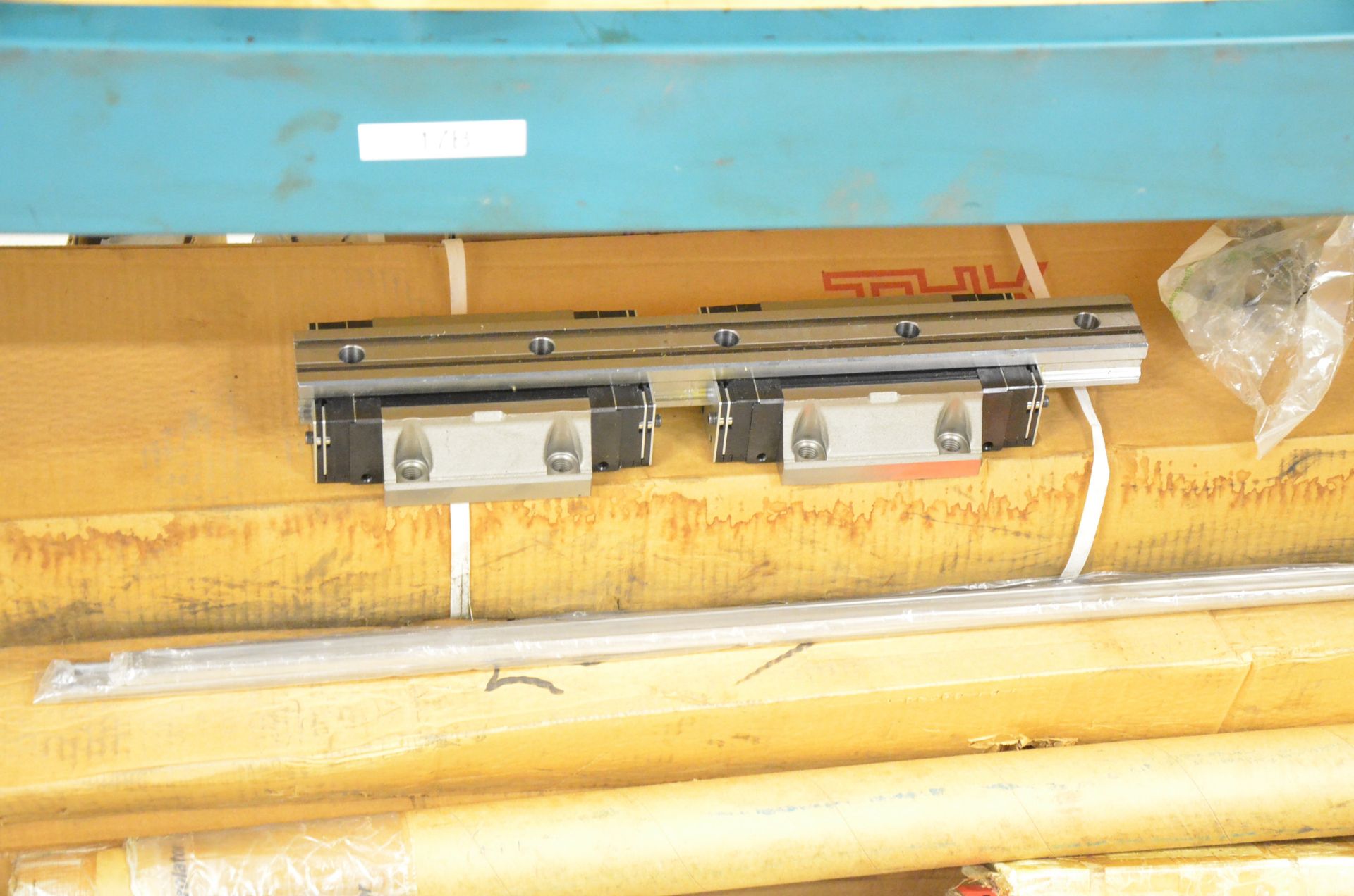 LOT/ CONTENTS OF SHELF - THK LINEAR GUIDES AND BEARINGS - Image 7 of 8