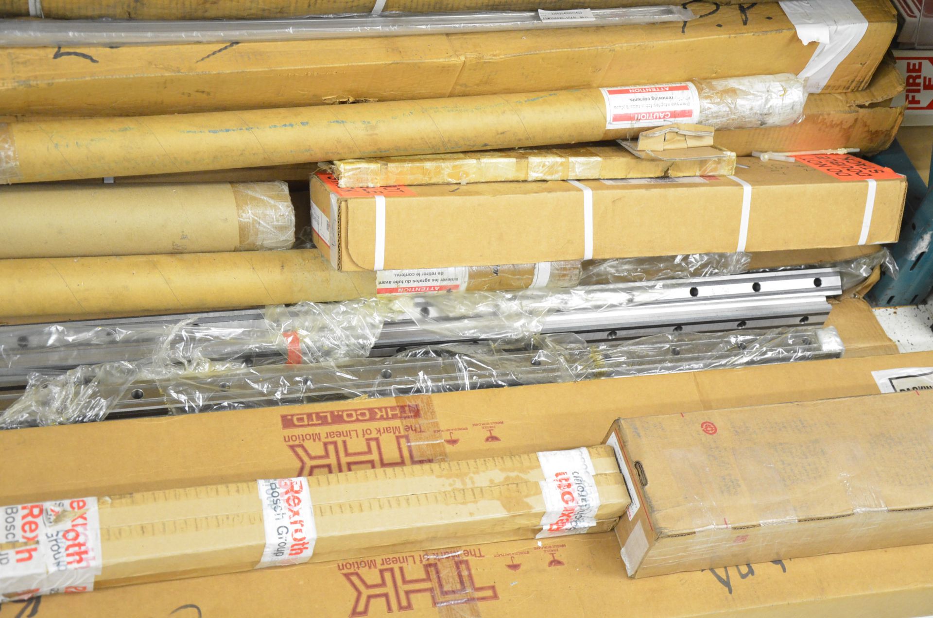 LOT/ CONTENTS OF SHELF - THK LINEAR GUIDES AND BEARINGS - Image 8 of 8