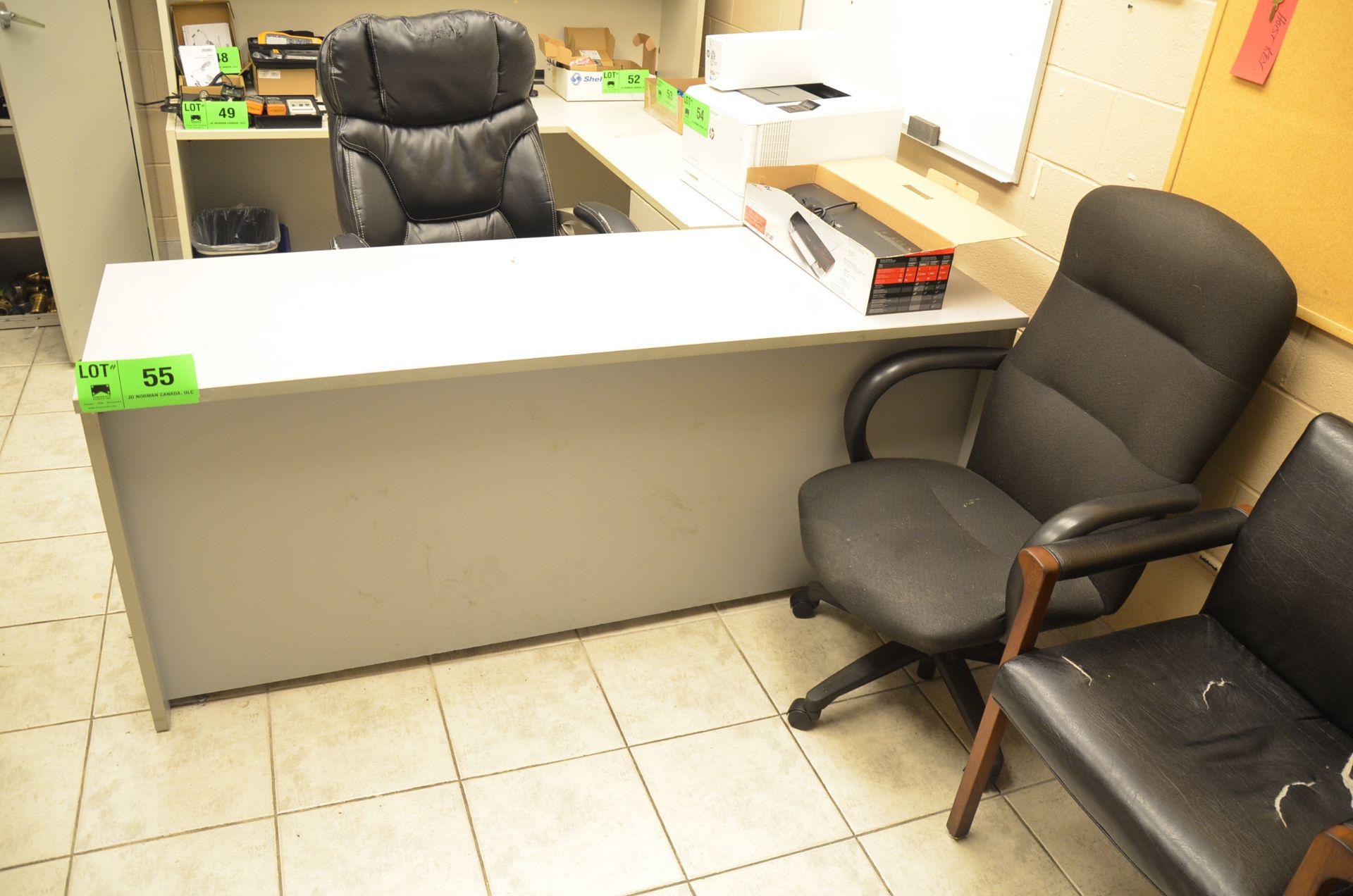 LOT/ BALANCE OF MAINTENANCE MGR OFFICE - FURNITURE ONLY