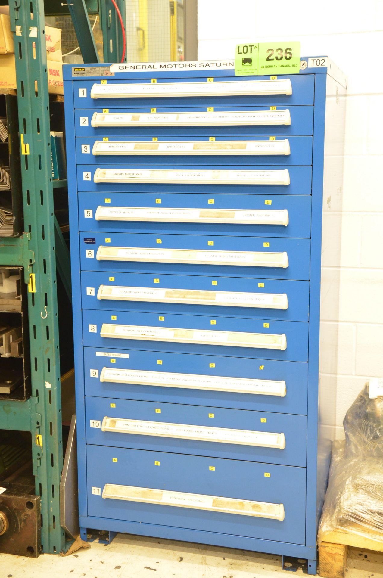 ROUSSEAU 11-DRAWER TOOL CABINET (SLIGHT DELAY DELIVERY)