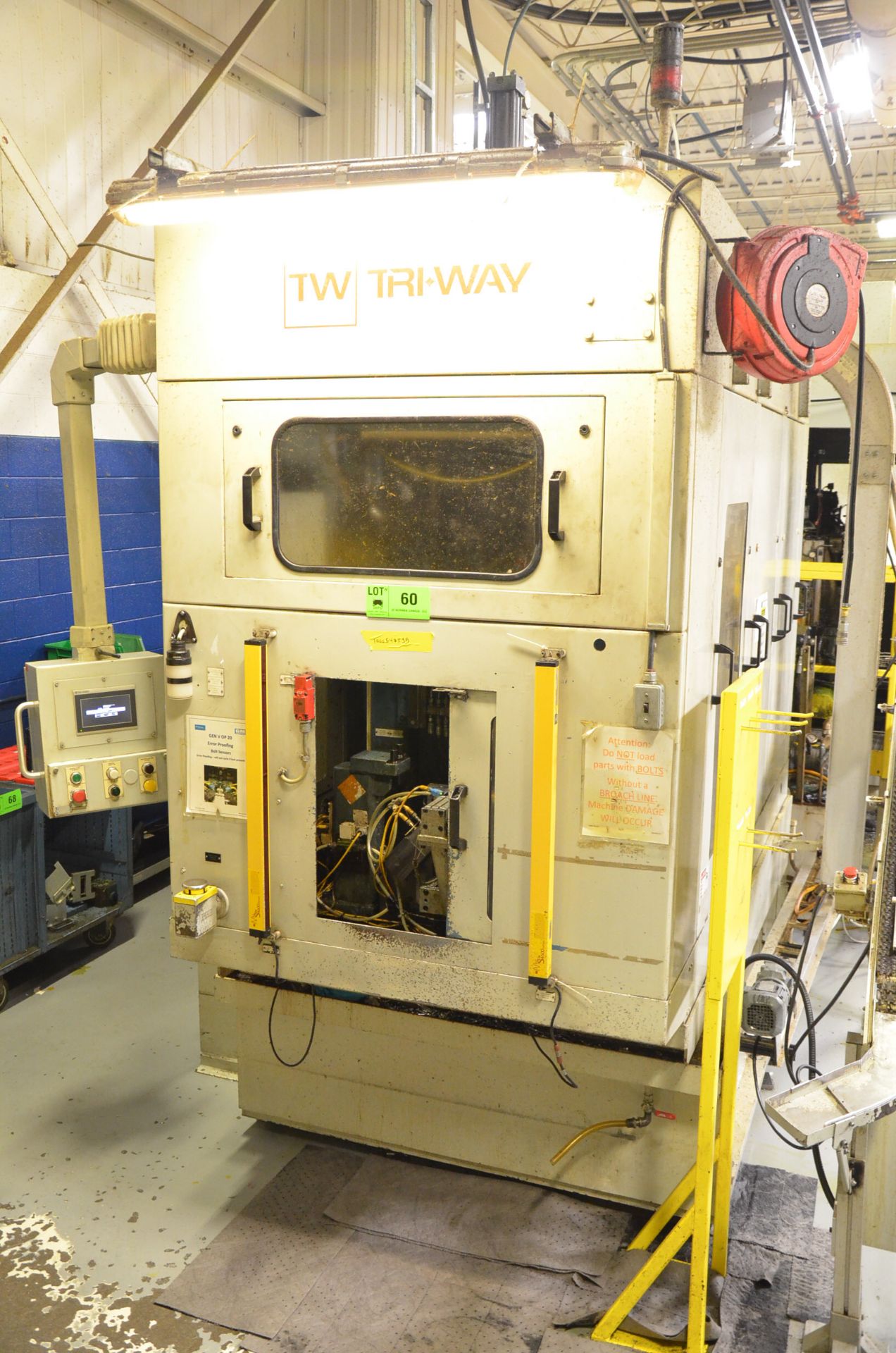 TRI-WAY (2016) OP20 CONNECTING ROD HYDRAULIC FRACTURING AND ASSEMBLY MACHINE WITH ALLEN BRADLEY