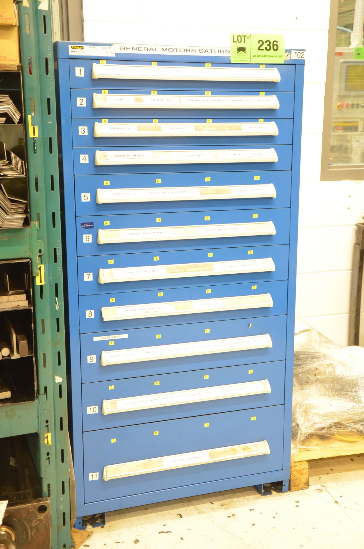 ROUSSEAU 11-DRAWER TOOL CABINET (SLIGHT DELAY DELIVERY) - Image 2 of 2