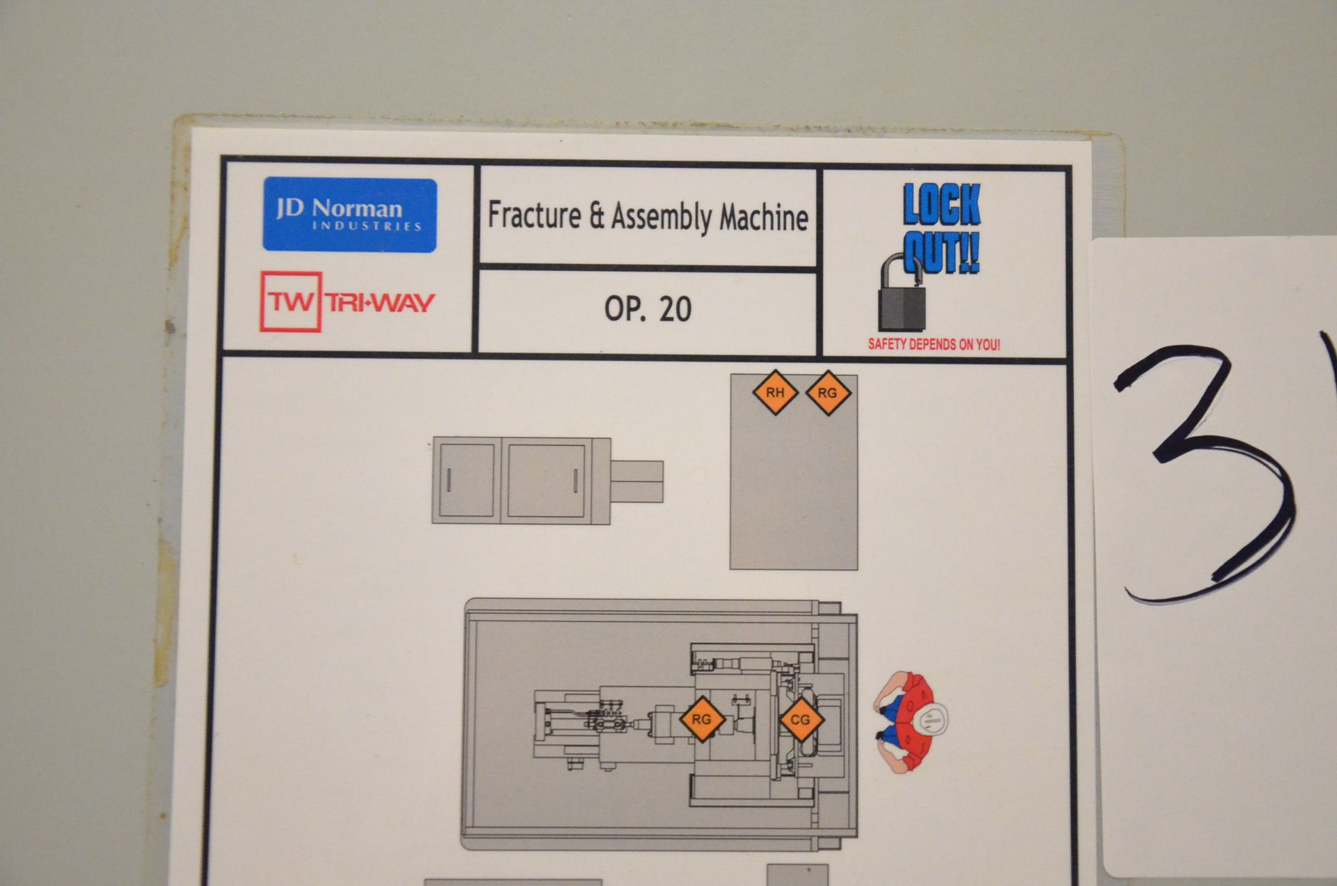 TRI-WAY (2016) OP20 CONNECTING ROD HYDRAULIC FRACTURING AND ASSEMBLY MACHINE WITH ALLEN BRADLEY - Image 8 of 10