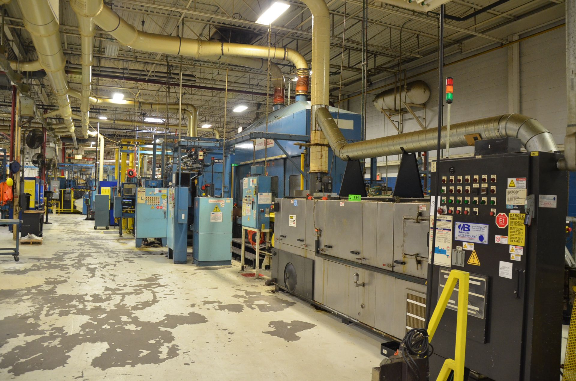 LOT/ COMPLETE LINE - BULK LOT - TRI-WAY L850 AUTOMOTIVE FLEXIBLE MANUFACTURING LINE CURRENTLY - Image 2 of 17