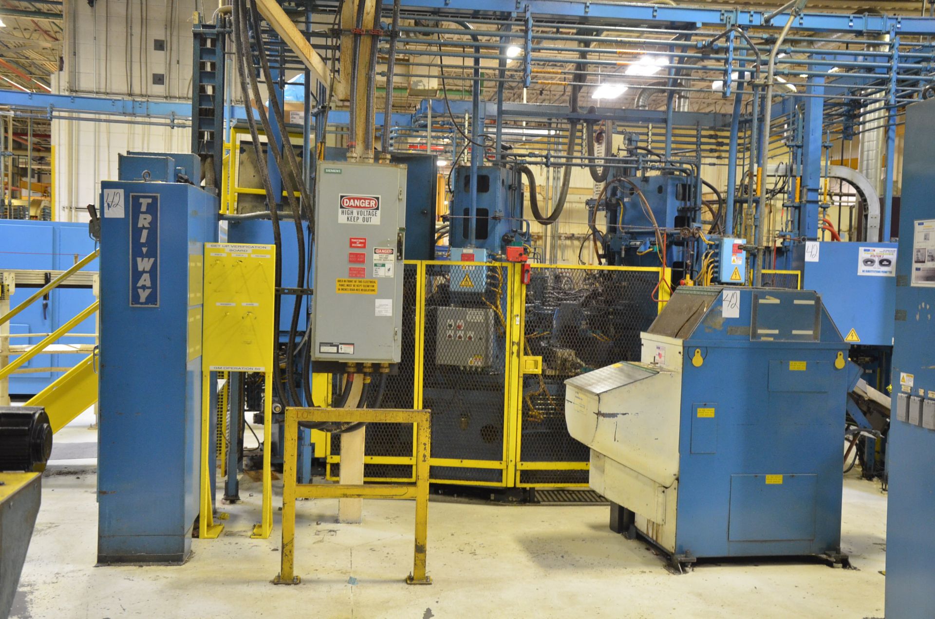 LOT/ COMPLETE LINE - BULK LOT - TRI-WAY L850 AUTOMOTIVE FLEXIBLE MANUFACTURING LINE CURRENTLY - Image 6 of 17