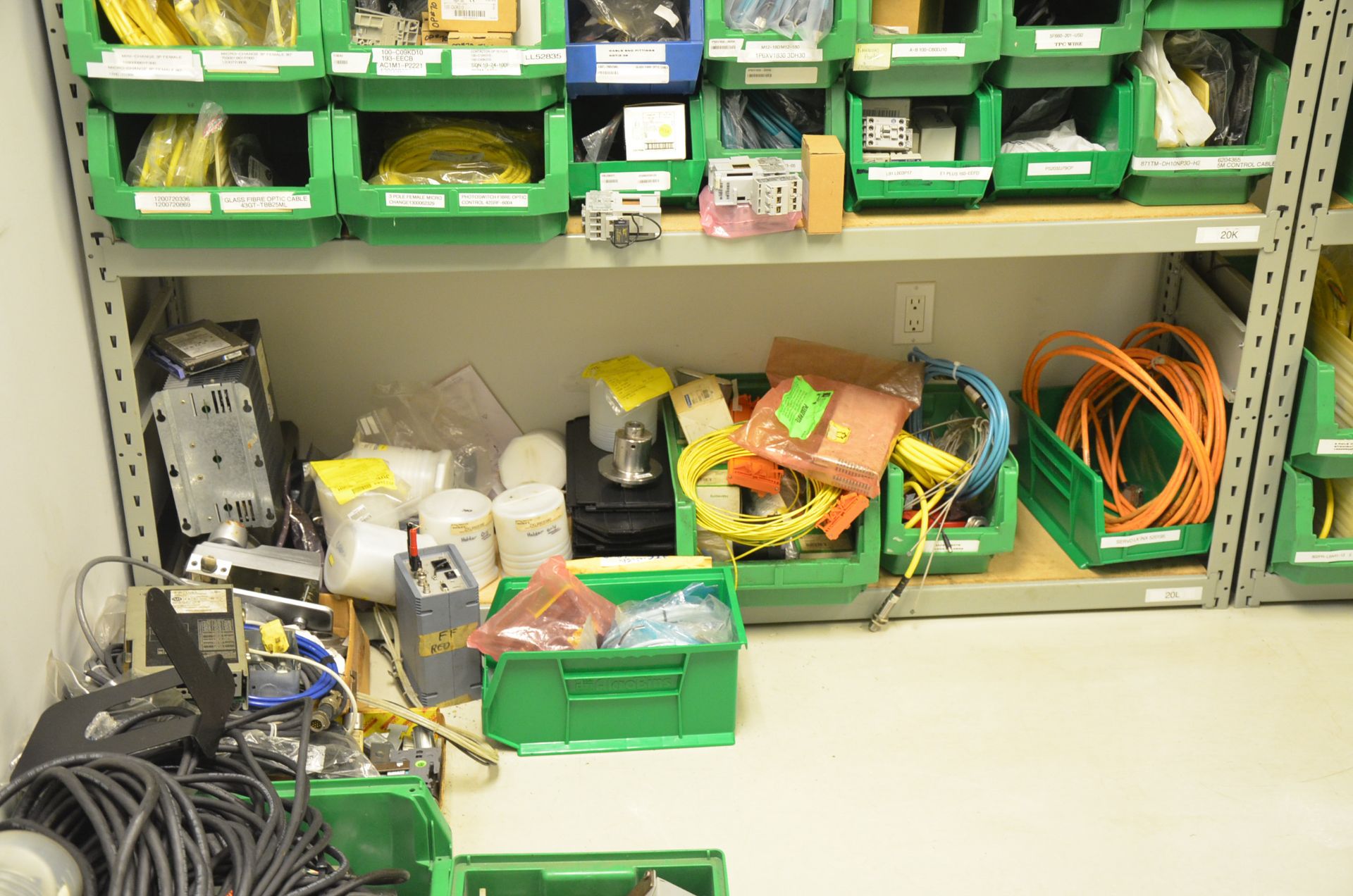 LOT/ CONTENTS OF RACK - VFD DRIVES, PLCs, PARTS AND COMPONENTS - Image 4 of 4