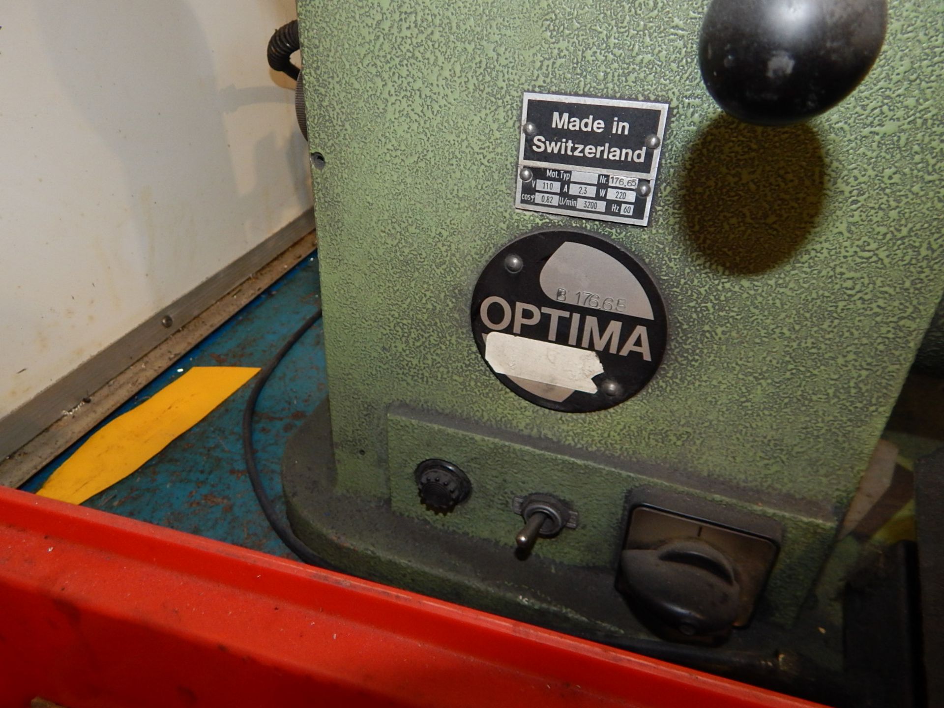 OPTIMA TOOL AND CUTTER GRINDER, S/N B176.65 - Image 3 of 5