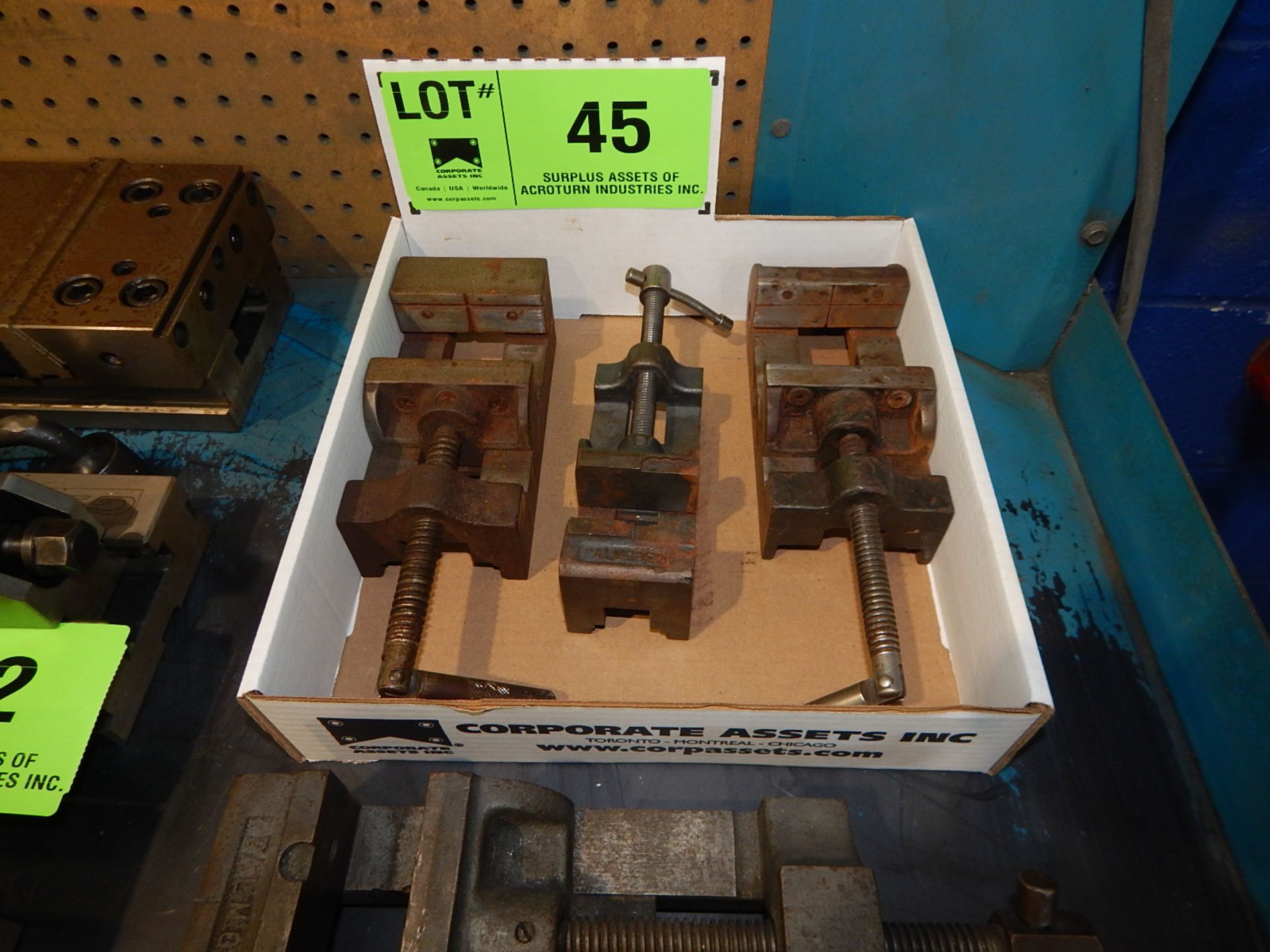 LOT/ MACHINE VISES - Image 2 of 2