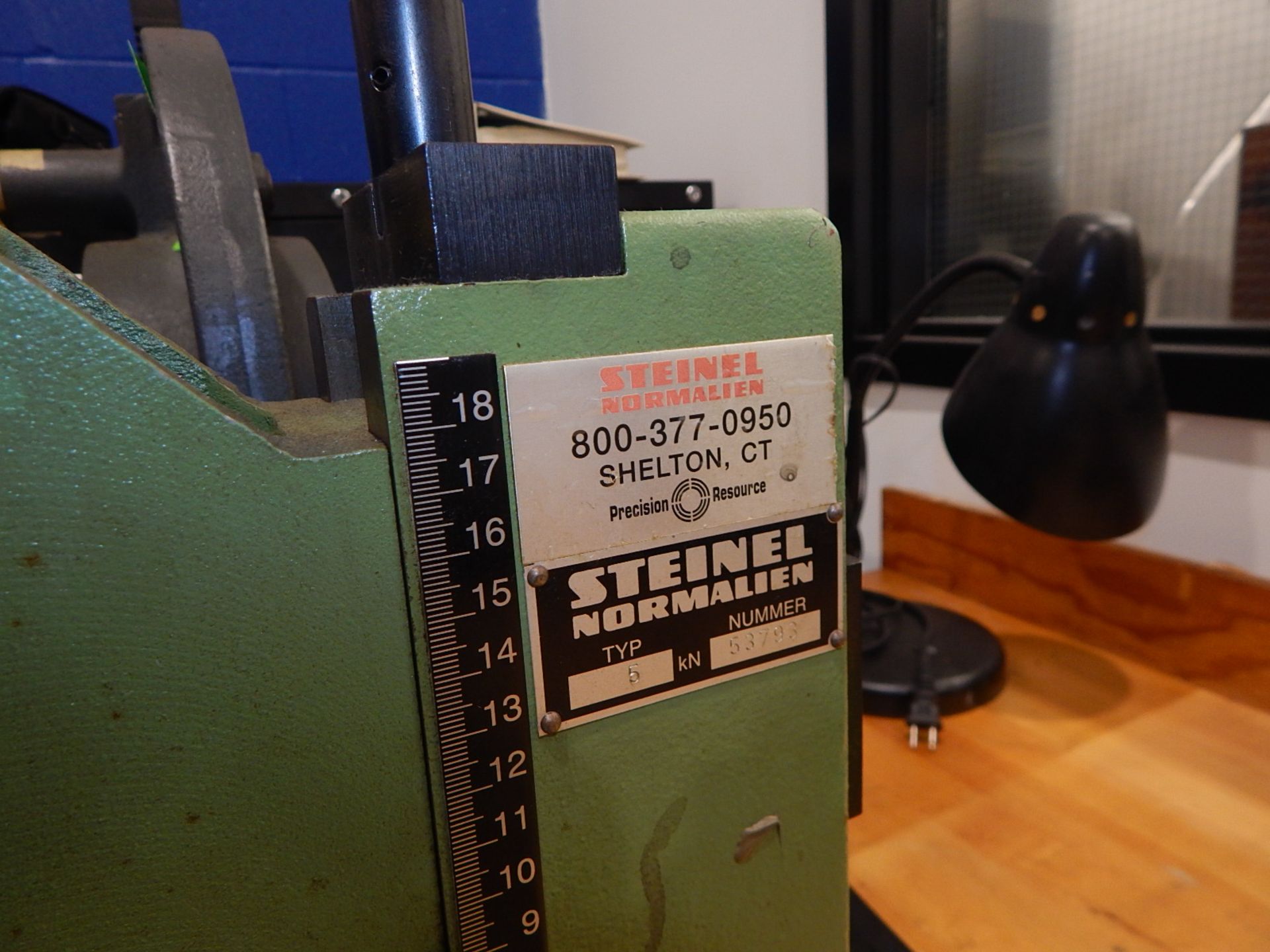 STEINEL NORMALLEN BENCH TYPE ARBOR PRESS, S/N N/A - Image 3 of 3