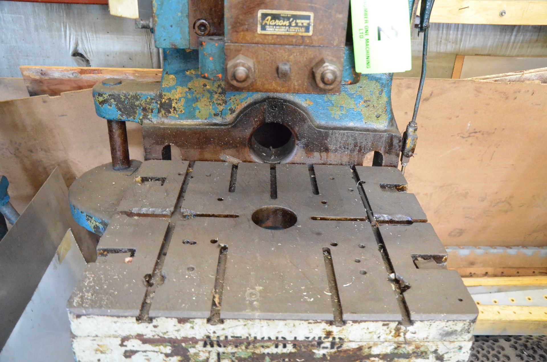 BLISS HASTINGS MECHANICAL OBI PUNCH PRESS, S/N: 54530 (CI) [RIGGING FEES FOR LOT# 2 - $500 PLUS - Image 3 of 4