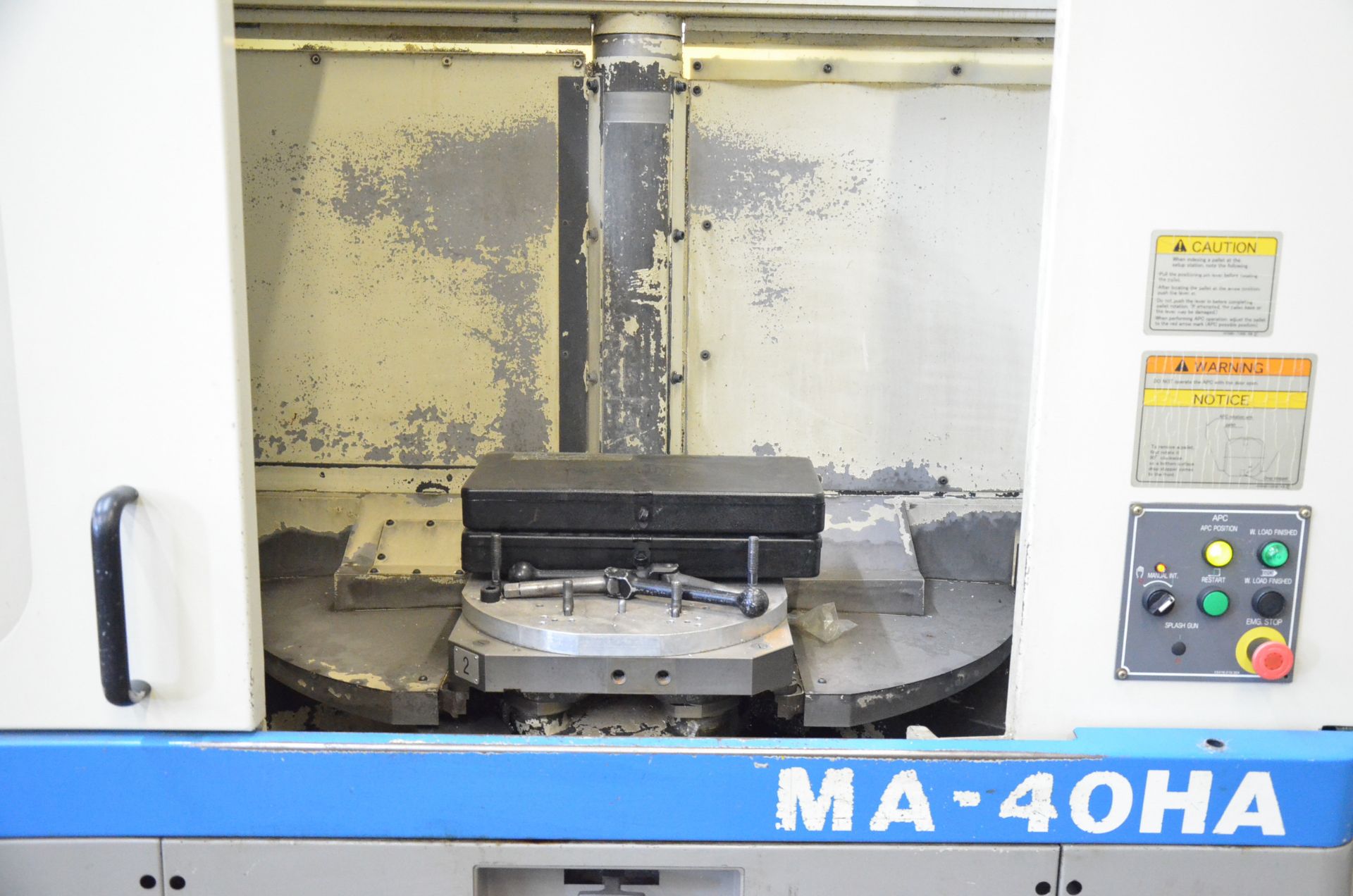 OKUMA MA-40HA CNC TWIN PALLET HORIZONTAL MACHINING CENTER WITH OKUMA OSP U-100M CNC CONTROL, 15. - Image 5 of 12