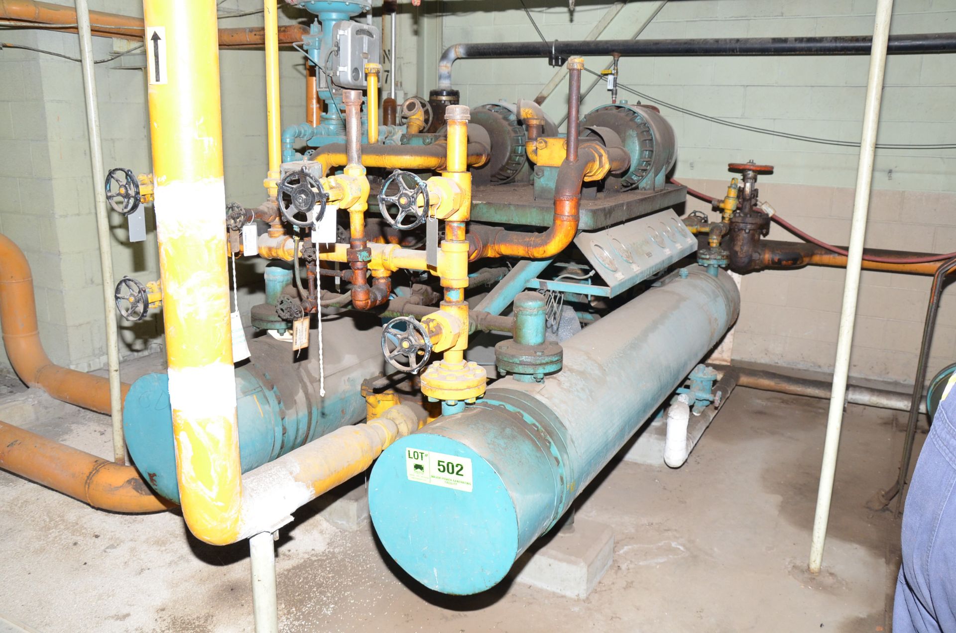 IGNITION OIL PRE-HEATER SKID WITH PUMPS AND HEAT EXCHANGERS [RIGGING FEE FOR LOT #502 - $950 USD