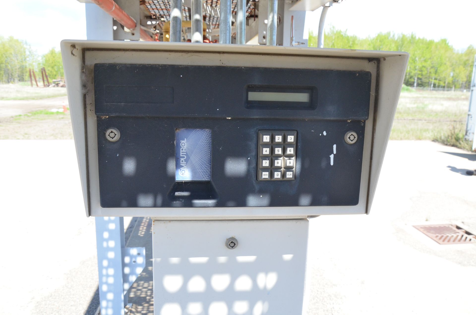 LOT/ FUEL STATION WITH (2) DIESEL PUMPS, GASOLINE PUMP, RACK AND FIRE SUPPRESSION, S/N N/A [ - Image 5 of 11