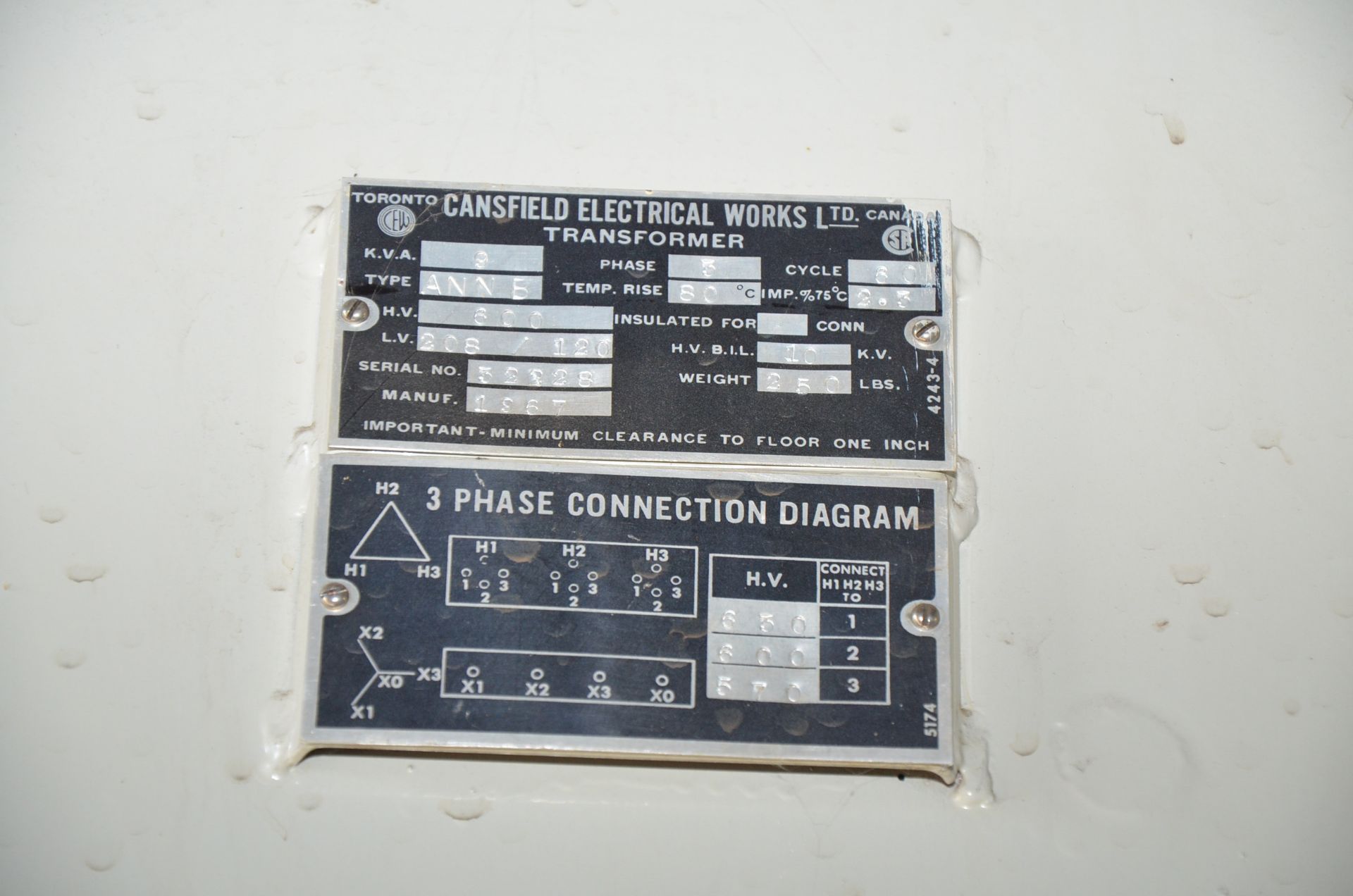 6-BANK MOTOR CONTROL CENTER, S/N N/A [RIGGING FEE FOR LOT #64 - $550 USD PLUS APPLICABLE TAXES] - Image 4 of 4