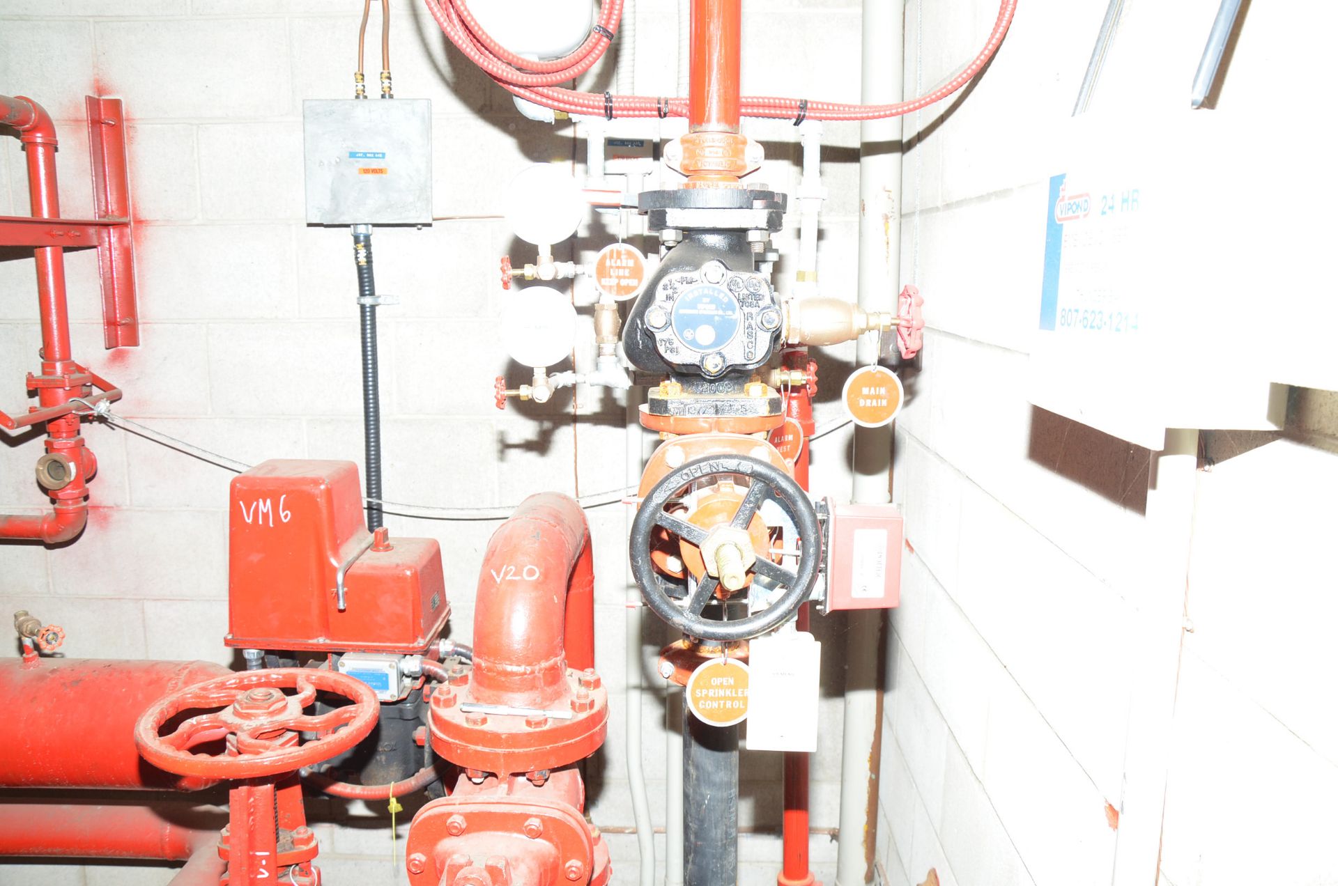 LOT/ (3) O'CONNOR FIRE RETARDANT HOLDING TANKS WITH VALVES AND ACTUATORS [RIGGING FEE FOR LOT # - Image 5 of 5