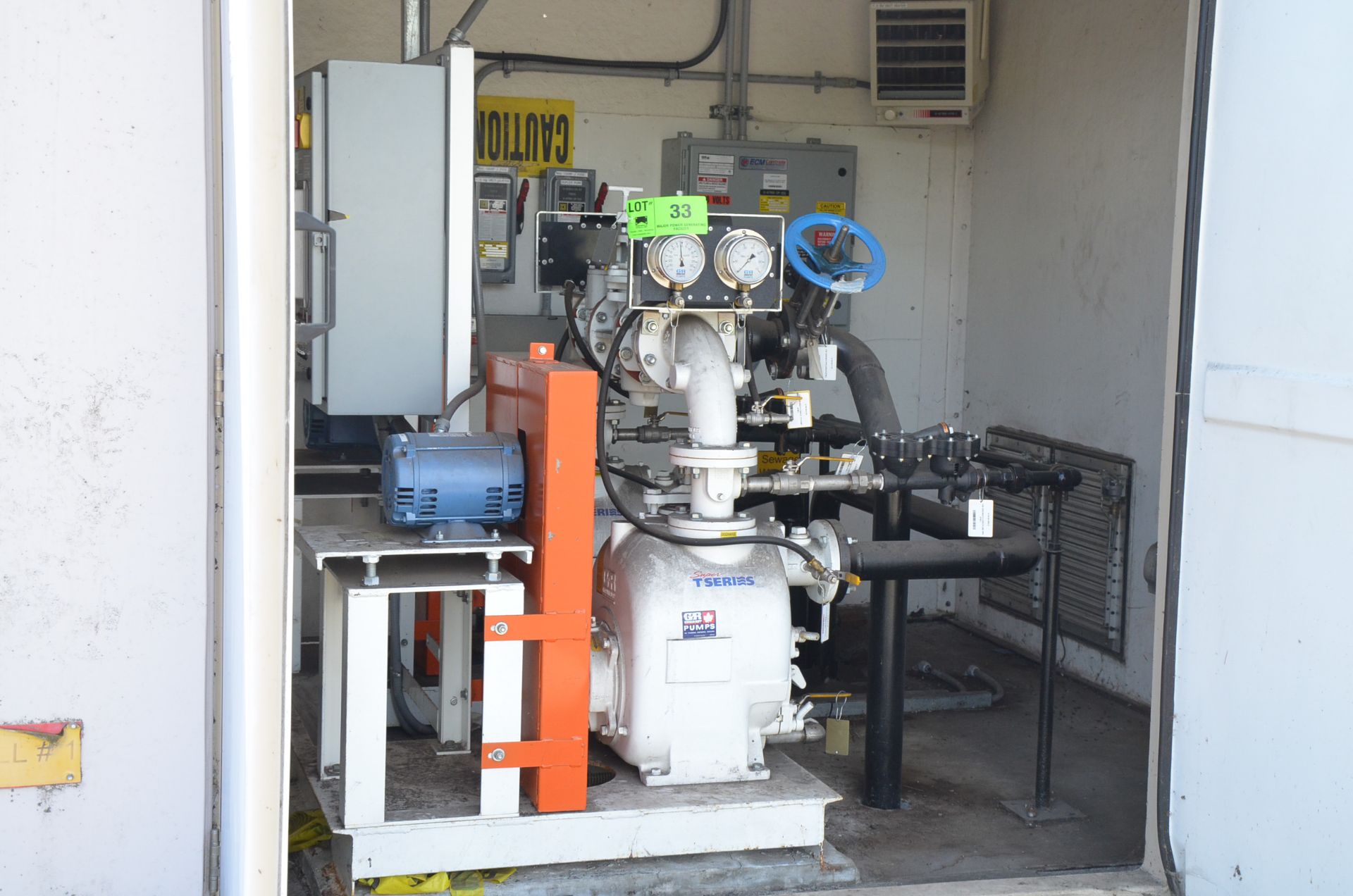 GORMANN RUPP STAND-BY REDUNDANT PUMPING STATION WITH (2) GORMANN RUPP T-SERIES T3A3S-B /WW 3HP - Image 2 of 18