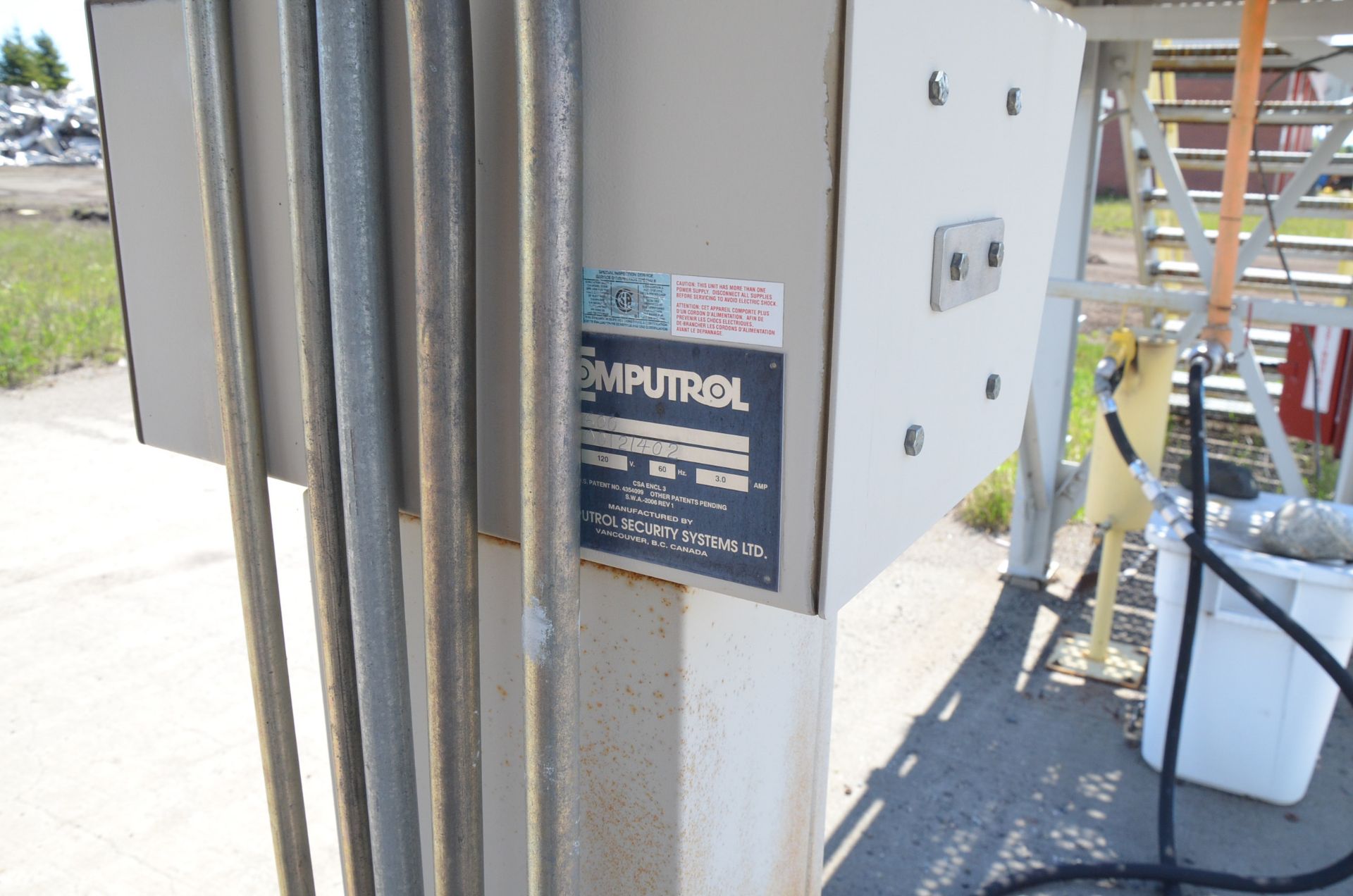 LOT/ FUEL STATION WITH (2) DIESEL PUMPS, GASOLINE PUMP, RACK AND FIRE SUPPRESSION, S/N N/A [ - Image 4 of 11