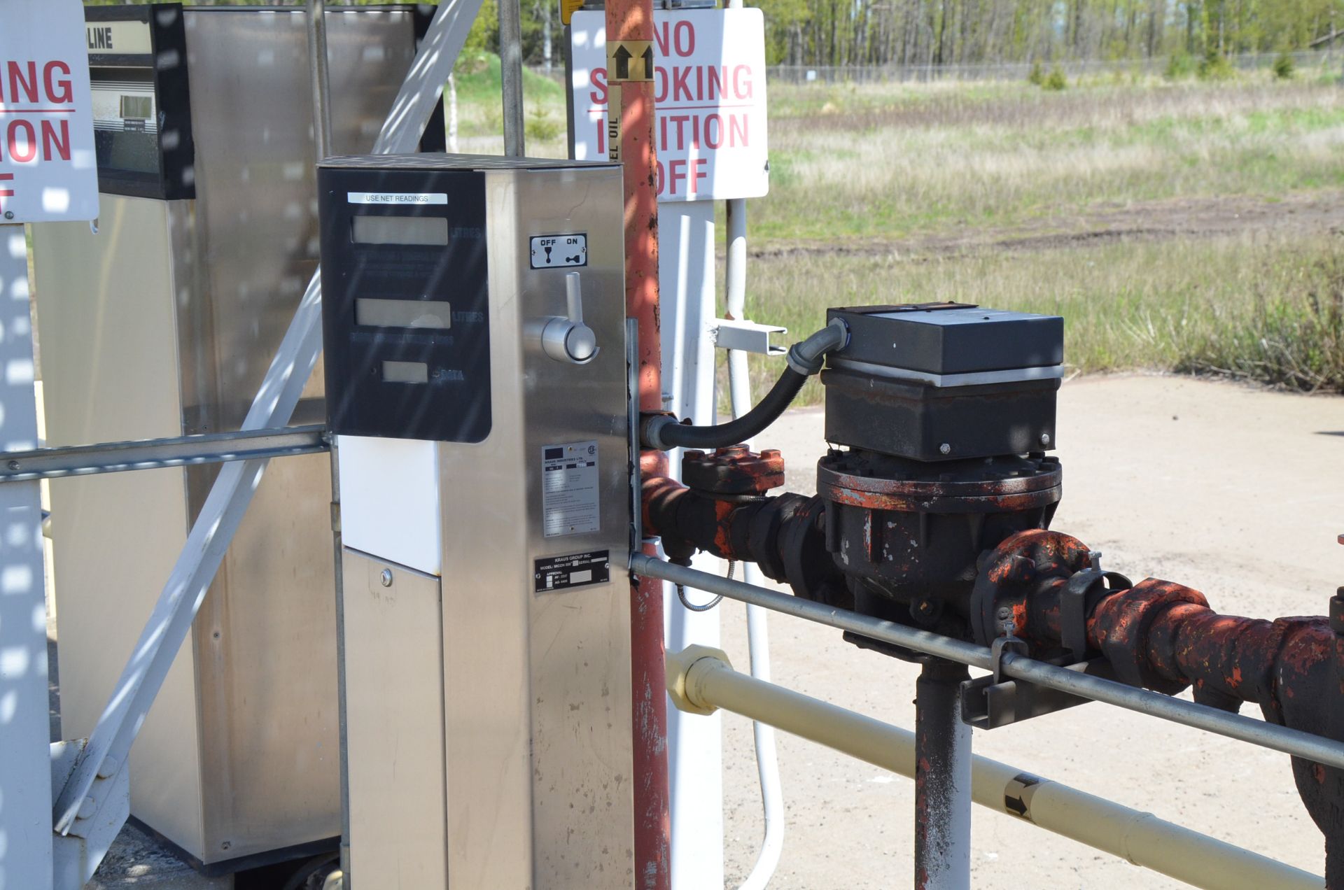 LOT/ FUEL STATION WITH (2) DIESEL PUMPS, GASOLINE PUMP, RACK AND FIRE SUPPRESSION, S/N N/A [ - Image 7 of 11