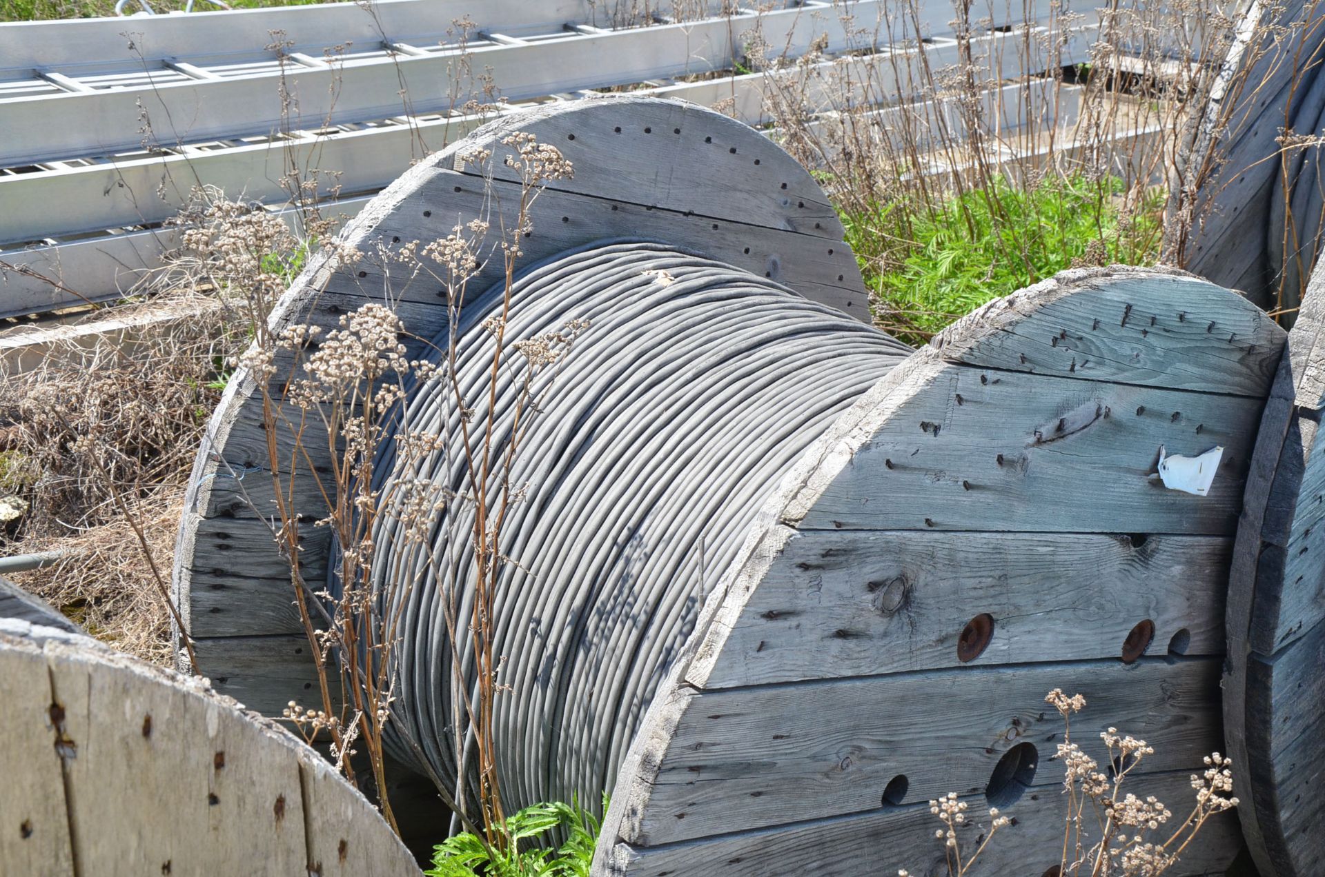 LOT/ LARGE LOT OF CONTROL CABLE AND WIRE [RIGGING FEE FOR LOT #39 - $475 USD PLUS APPLICABLE TAXES] - Image 24 of 24