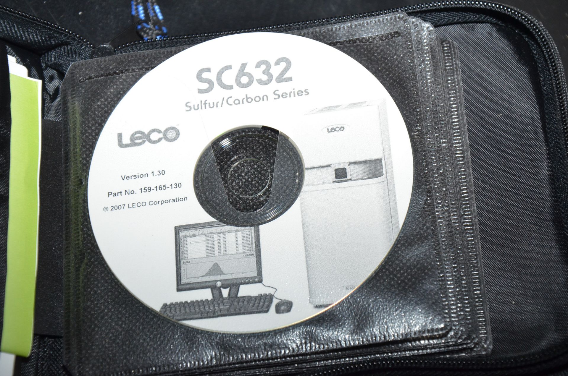 LECO SC632 DIGITAL SULPHUR AND CARBON DETERMINATOR, S/N N/A [RIGGING FEE FOR LOT #75 - $25 USD - Image 5 of 5