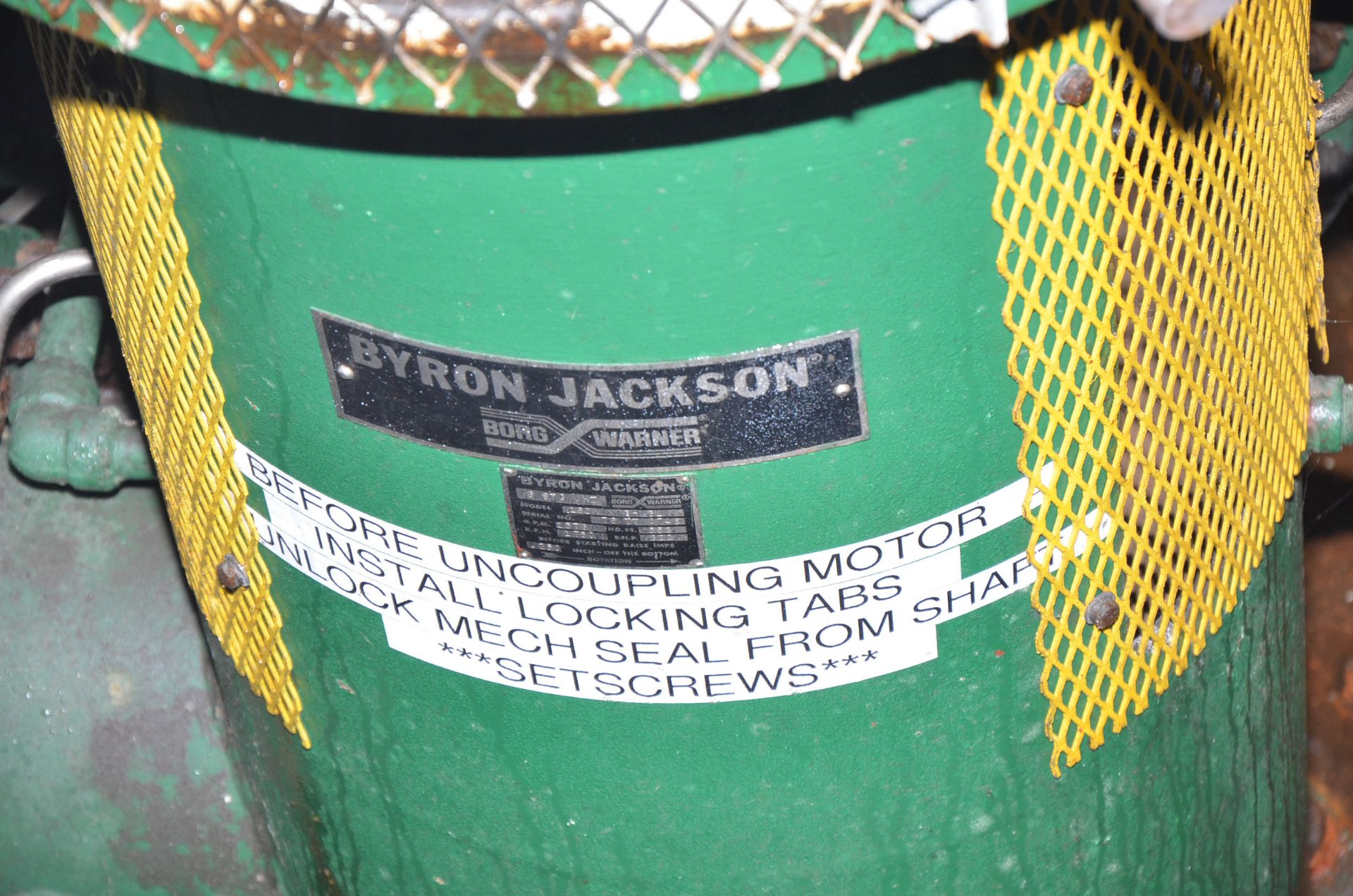 BYRON JACKSON - BORG WARNER 16 CKXH3L3 6-STAGE VMT VERTICAL PUMP WITH 1576 GPM CAPACITY, CANADIAN - Image 2 of 2