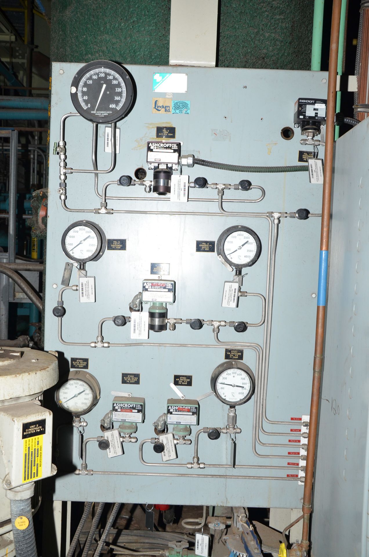 GRAVER SKID MOUNTED CONDENSATE POLISHING SYSTEM WITH TANKS, VALVES, PUMPS, INSTRUMENTS AND CONTROL - Image 9 of 10