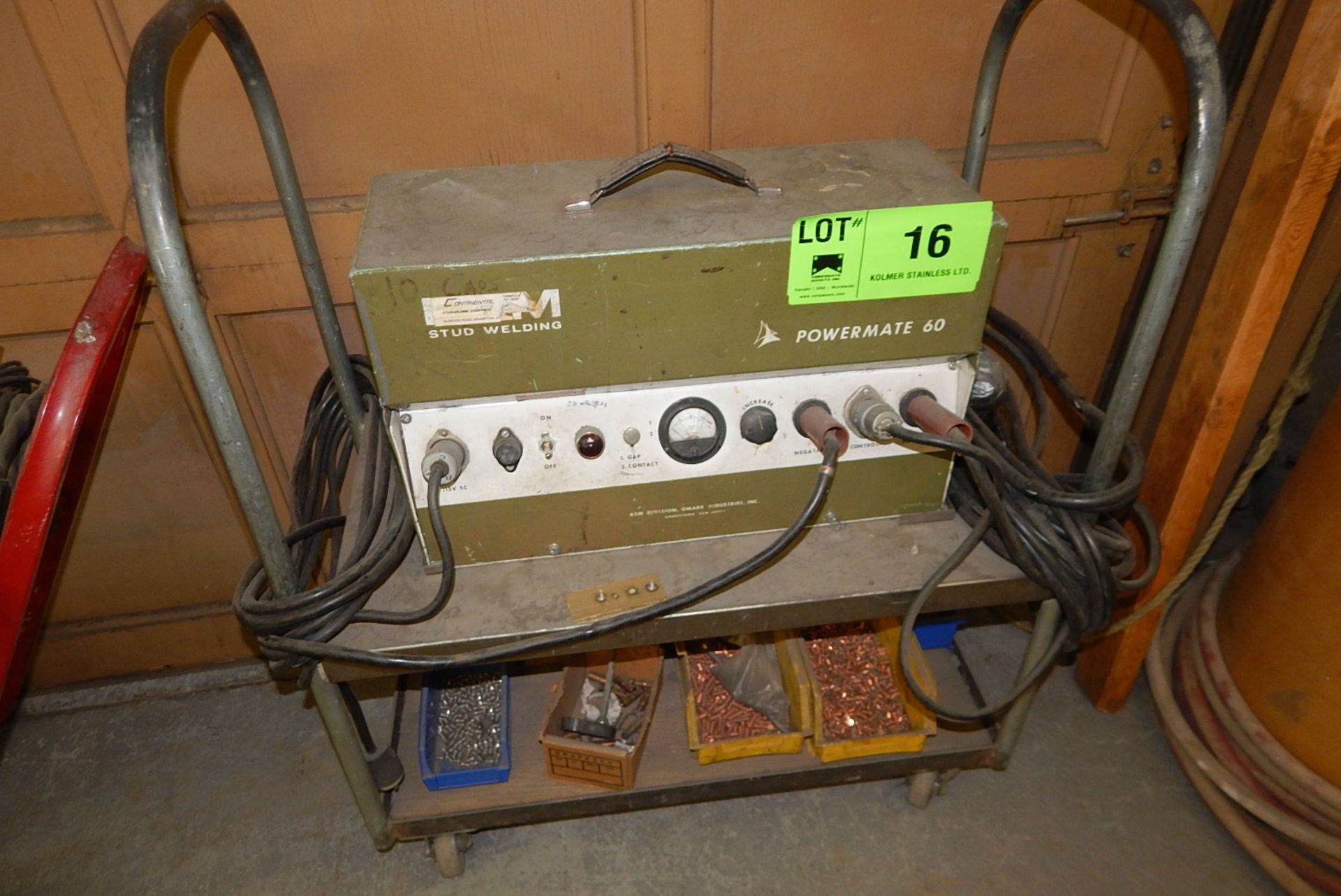 POWERMATE 60 STUD WELDER S/N: N/A