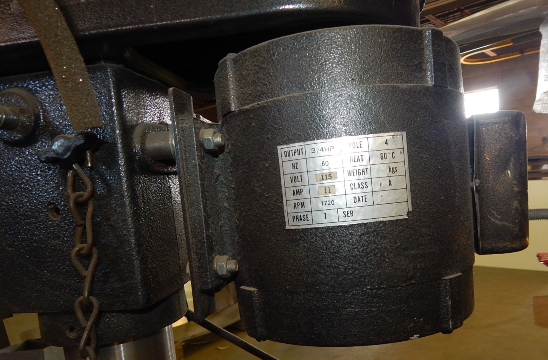 MFG UNKNOWN 16 SPEED DRILL PRESS S/N: 02987 - Image 3 of 4