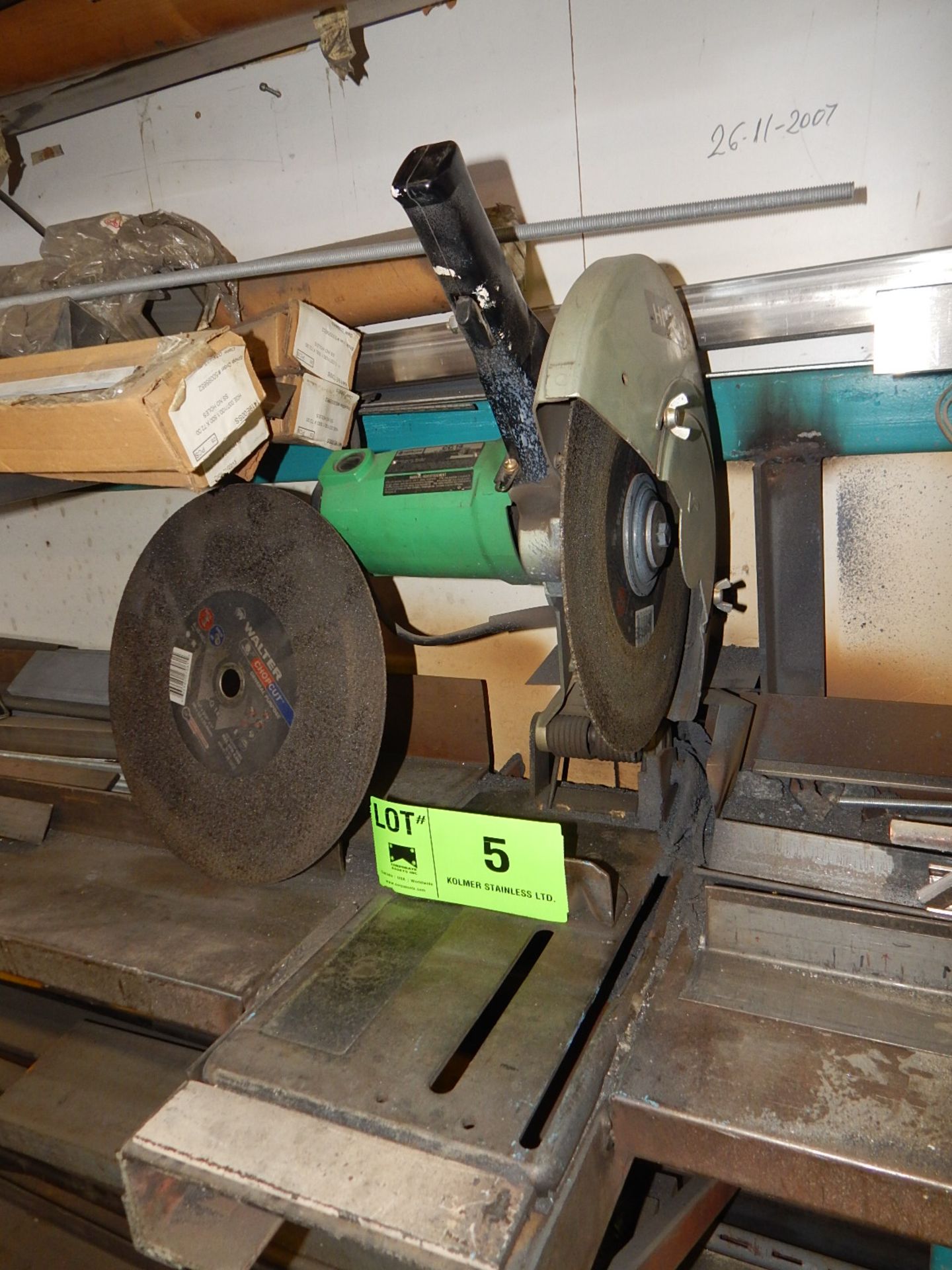 HITACHI CC14 14" ABRASIVE CUT OFF SAW