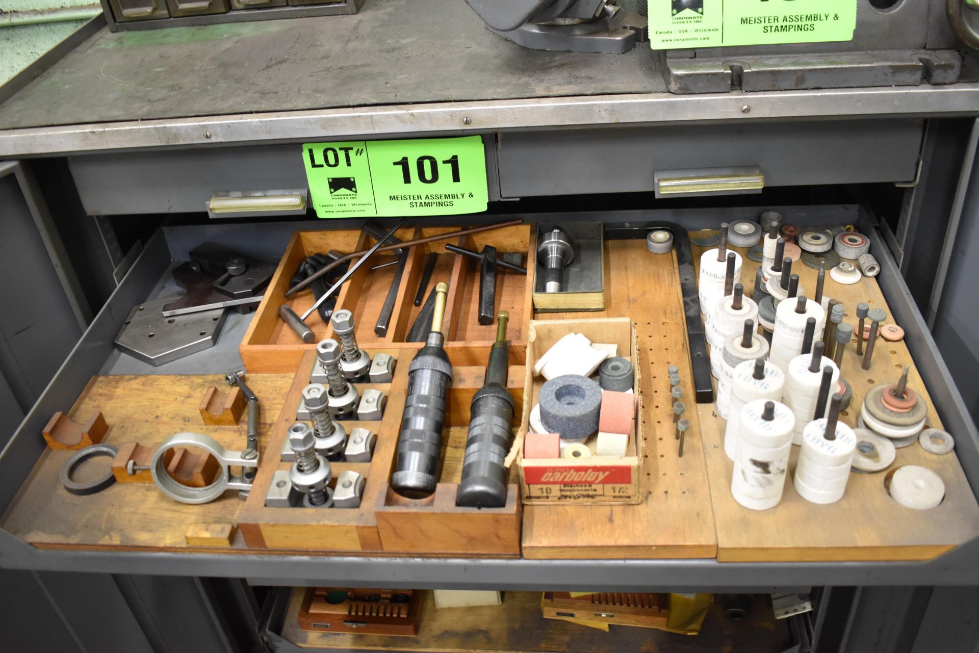 LOT/ CABINET WITH CONTENTS CONSISTING OF HAUSER TOOLING - Image 2 of 6