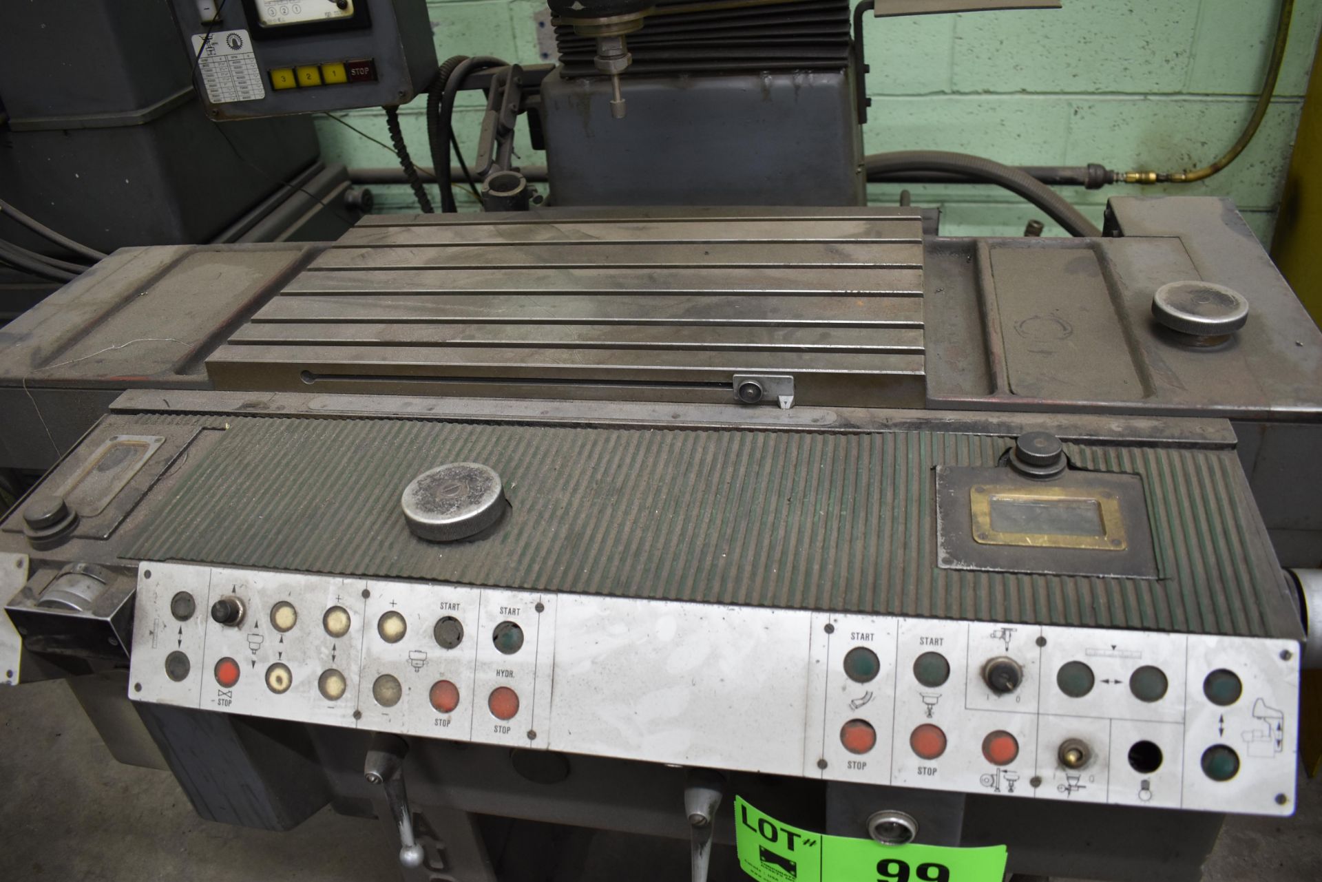 HENRI HAUSER 3SM.O JIG GRINDER WITH SPEEDS TO 80,000RPM, 12.5" X 23.25" T-SLOT TABLE, S/N: 80 [ - Image 3 of 10