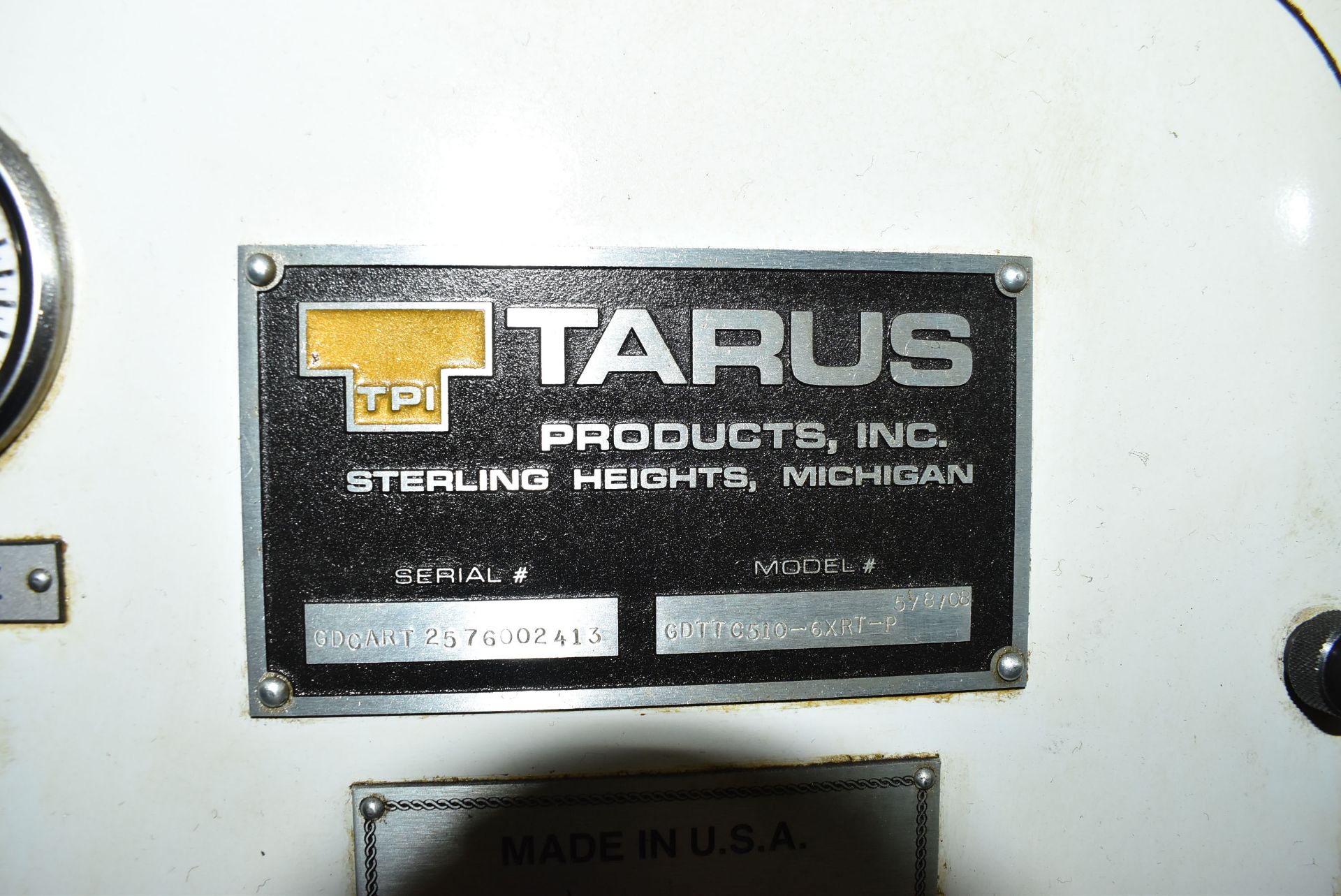 TARUS (2008) GDTTC510-6XRT-P 6 AXIS CNC DUAL SPINDLE TRAVELING COLUMN TYPE GUN DRILL WITH TARUS - Image 10 of 12