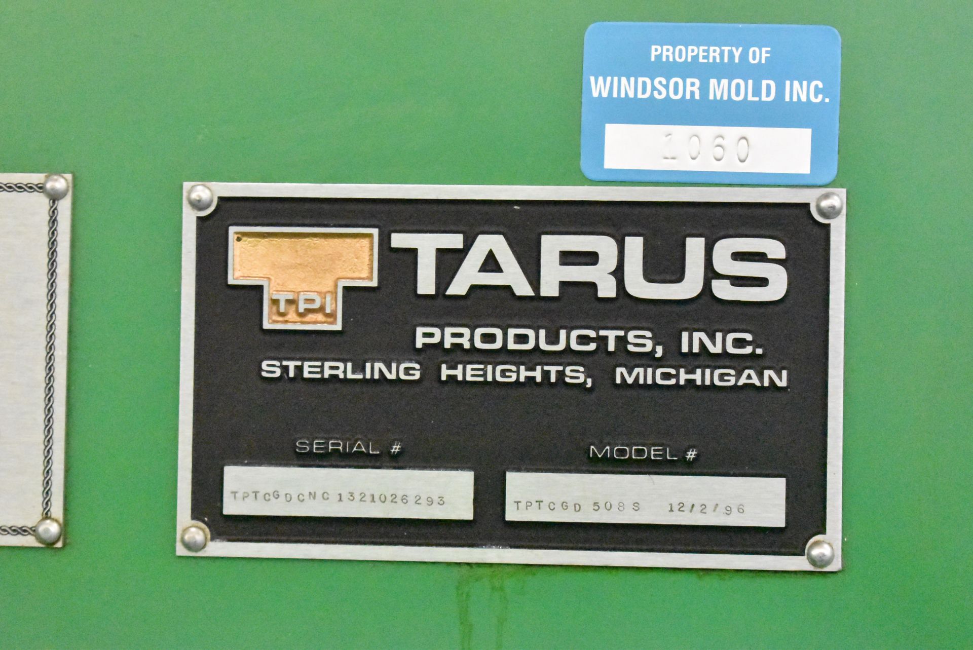 TARUS TPTCGD508S 3 AXIS CNC TABLE-TYPE GUN DRILL WITH TARUS CNC CONTROL, 60" X 96" TABLE, TRAVELS: X - Image 10 of 12