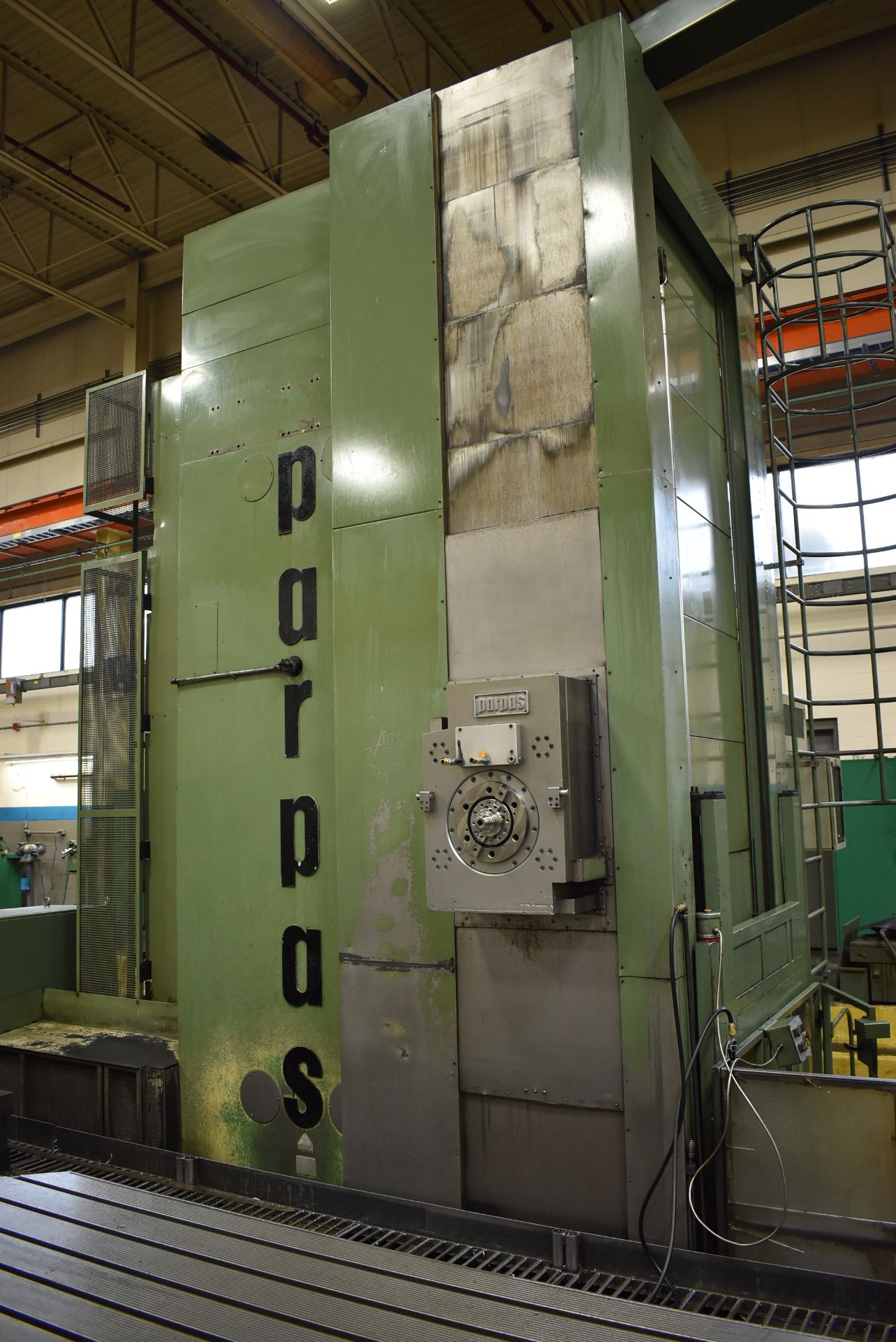 PARPAS ML-130/9000 CNC FLOOR-TYPE HORIZONTAL BORING/MILLING MACHINE WITH SIEMENS SINUMERIK CNC - Image 6 of 14