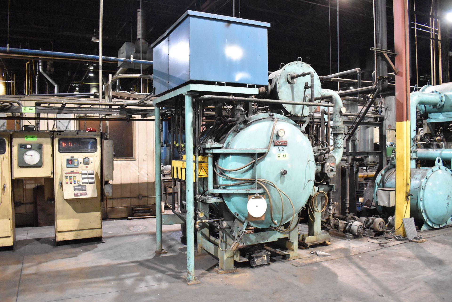VAC-AERO VAH 3436 MP - 2-BAR QUENCH CAPABILITY ELECTRIC VACUUM FURNACE WITH 2,400 DEGREES F MAX