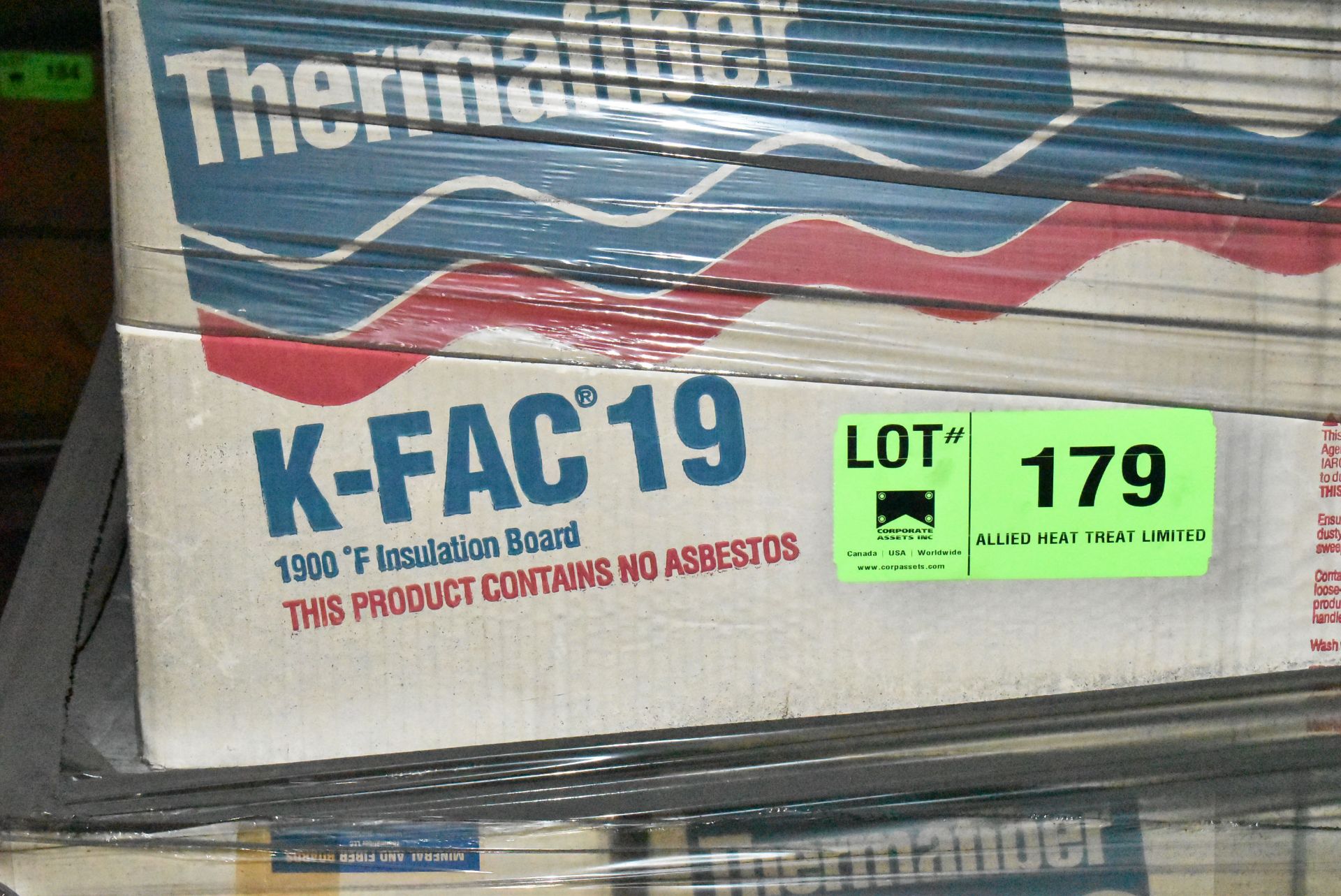LOT/ K-FAC 19 THERMAFIBER 1,900DEG INSULATION BOARD - Image 2 of 2