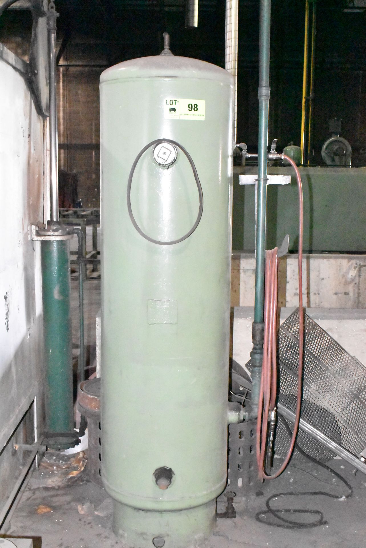 AIR RECEIVER TANK, S/N: N/A