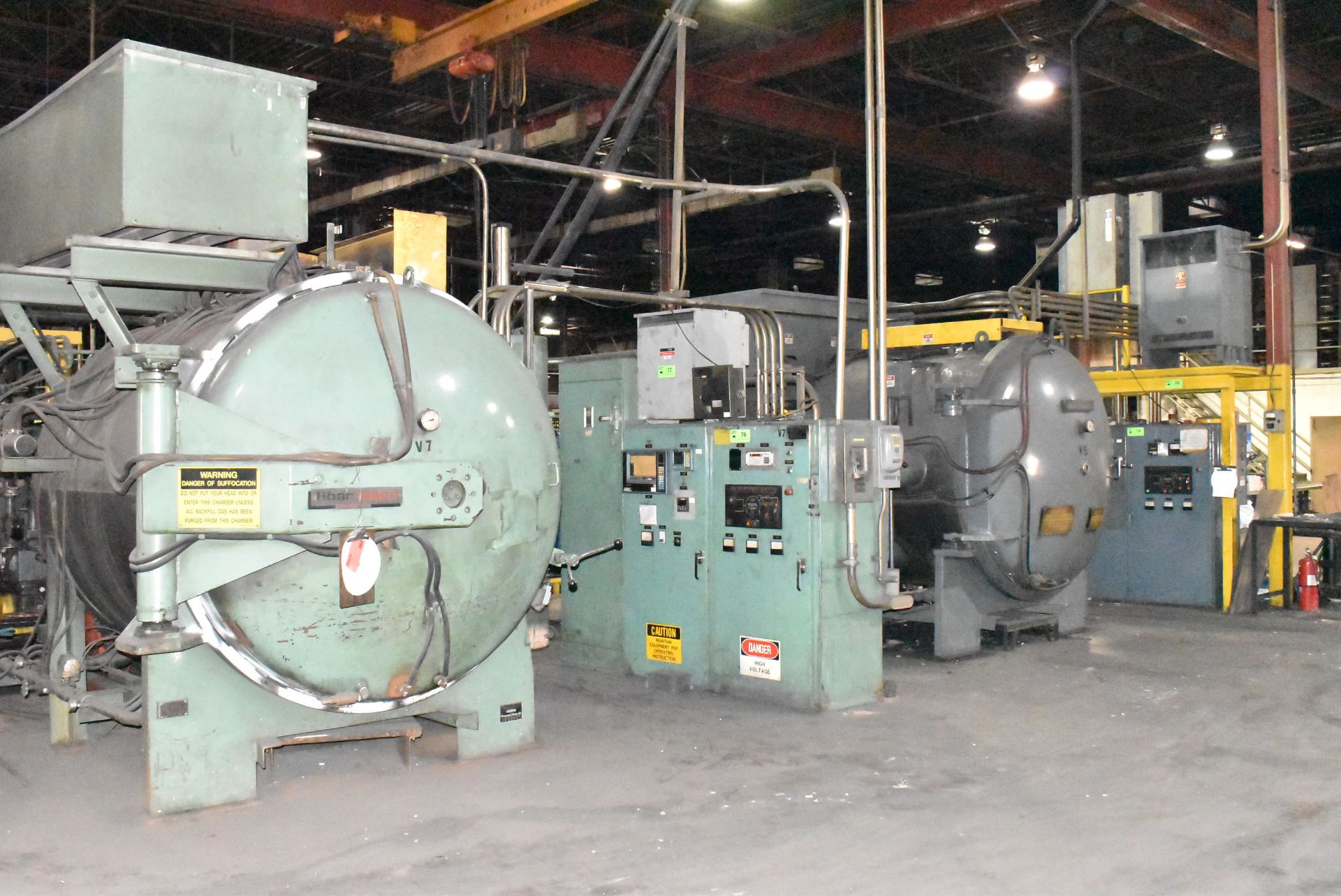 ABAR IPSEN HR 48x48 5-BAR TURBO TREATER ELECTRIC VACUUM FURNACE WITH 2,400 DEGREES F MAX TEMP, 36" - Image 3 of 25