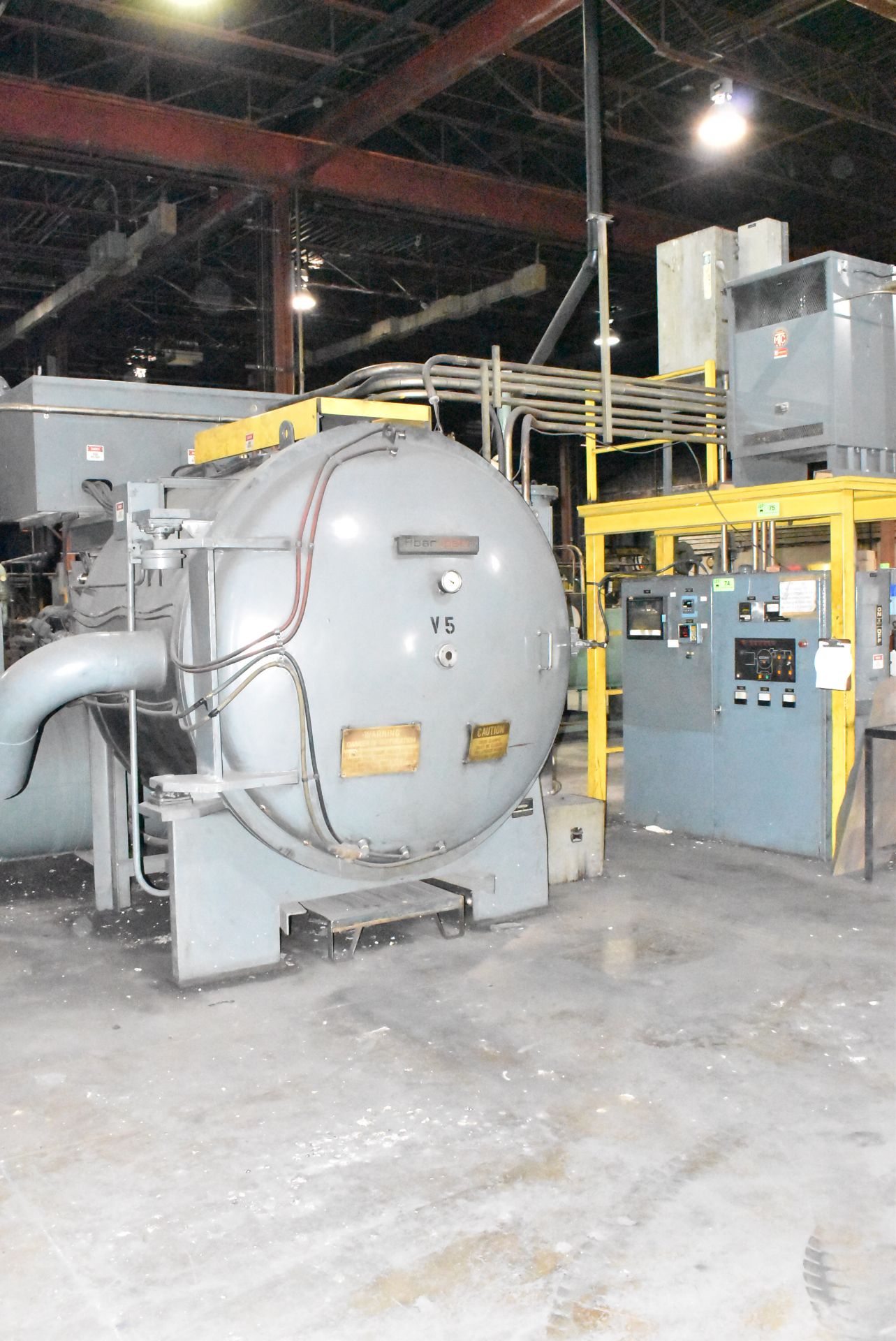 ABAR IPSEN HR 50x48 ELECTRIC VACUUM FURNACE WITH 2,400 DEGREES F MAX TEMP, 36"Wx30"Hx48"D APPROX - Image 2 of 16