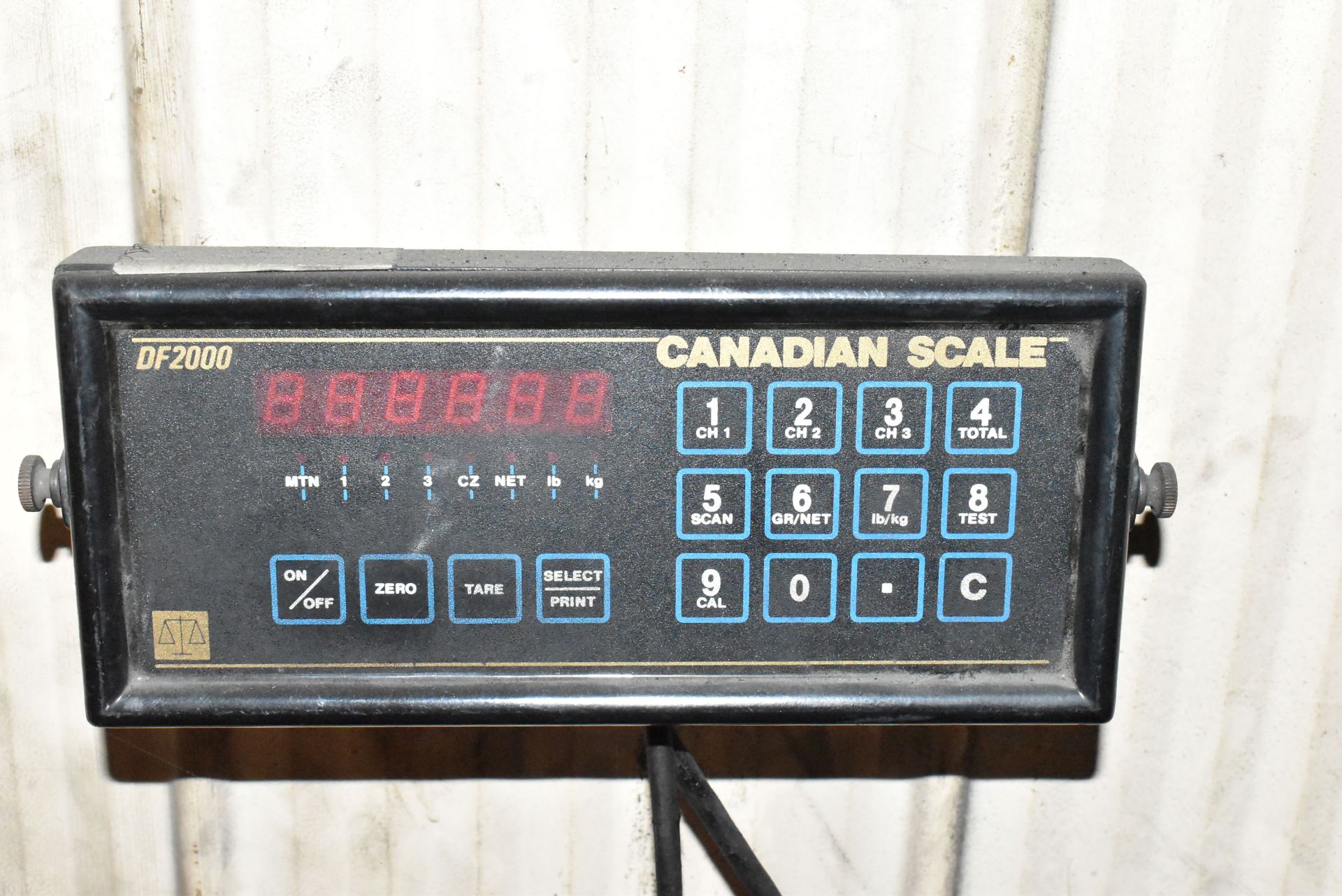 CANADIAN SCALE DF2000 DIGITAL FLOOR SCALE, S/N: N/A (NOT IN SERVICE) - Image 2 of 2