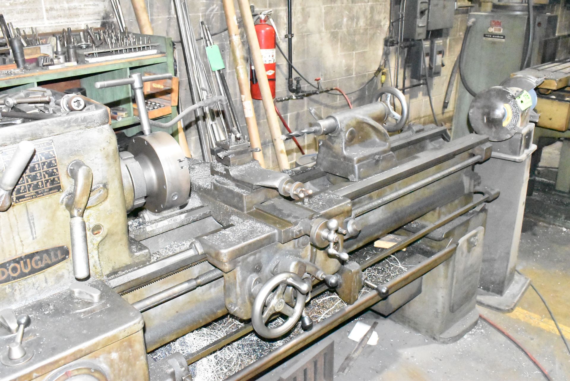 MCDOUGALL DT50 ENGINE LATHE WITH ACCESSORIES, S/N: 8F1581 - Image 7 of 7