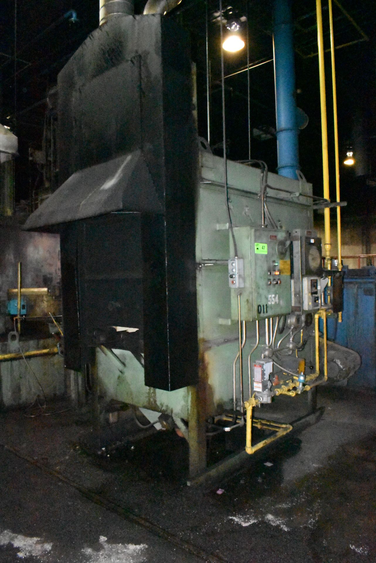 SURFACE COMBUSTION LFC 36-54 NATURAL GAS FIRED TEMPER FURNACE WITH HONEYWELL RKC REX-C900 DIGITAL