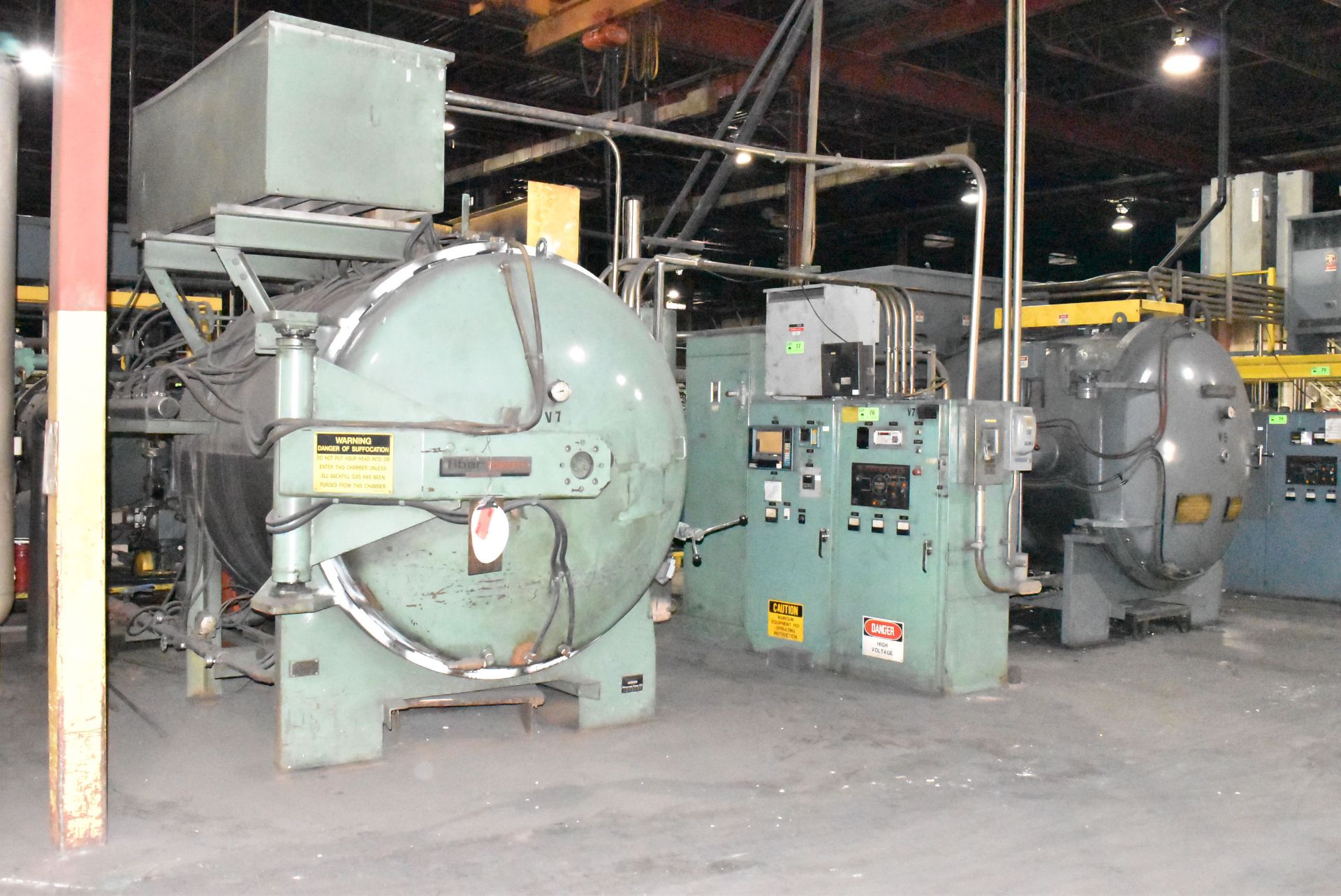 ABAR IPSEN HR 48x48 5-BAR TURBO TREATER ELECTRIC VACUUM FURNACE WITH 2,400 DEGREES F MAX TEMP, 36" - Image 2 of 25