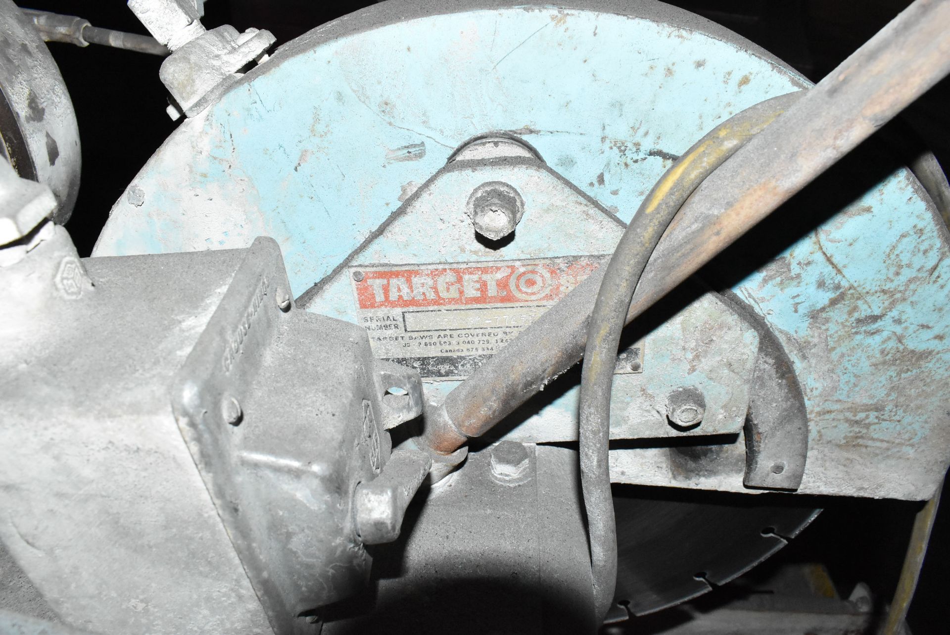 TARGET WET ABRASIVE CUT-OFF SAW WITH STAND, S/N: N/A - Image 4 of 5