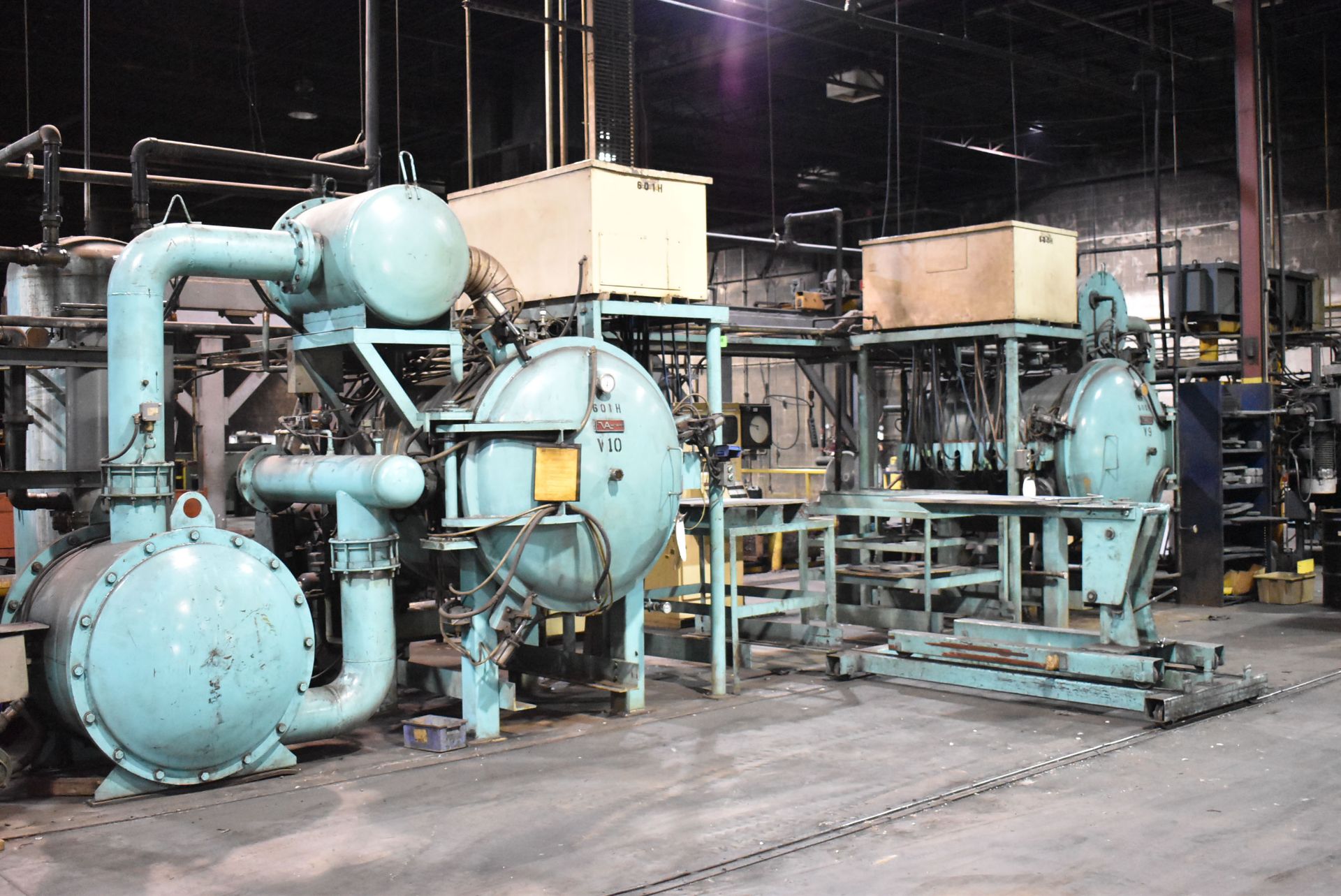 LOT/ COMPLETE VAC-AERO V9 & V10 1-BAR CAP VACUUM FURNACE SYSTEM CONSISTING OF LOT 58 UP TO AND - Image 4 of 7